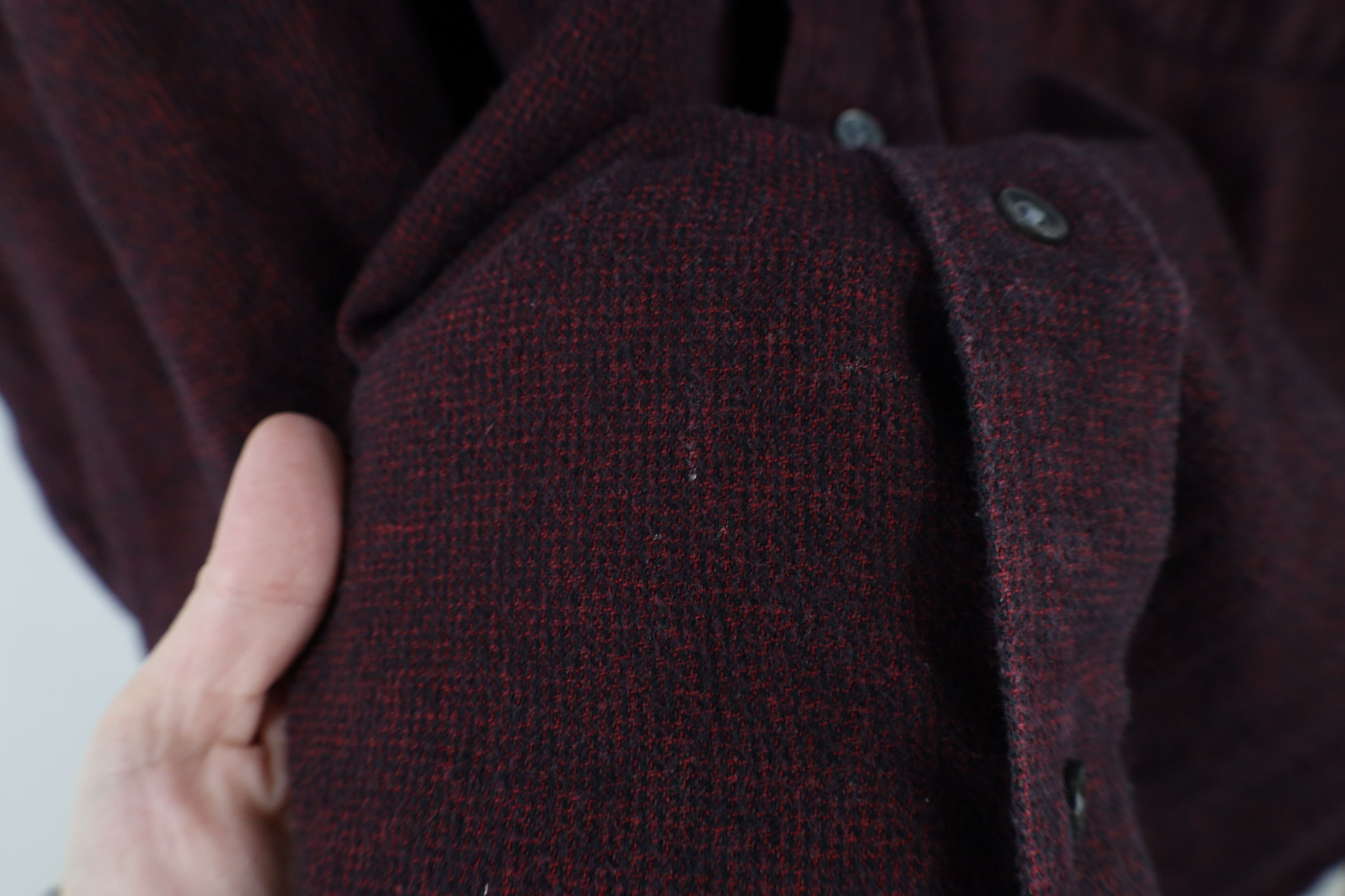 Vintage Vintage 90s Streetwear Collared Button Down Shirt Red Size US XXL / EU 58 / 5 - 6 Thumbnail