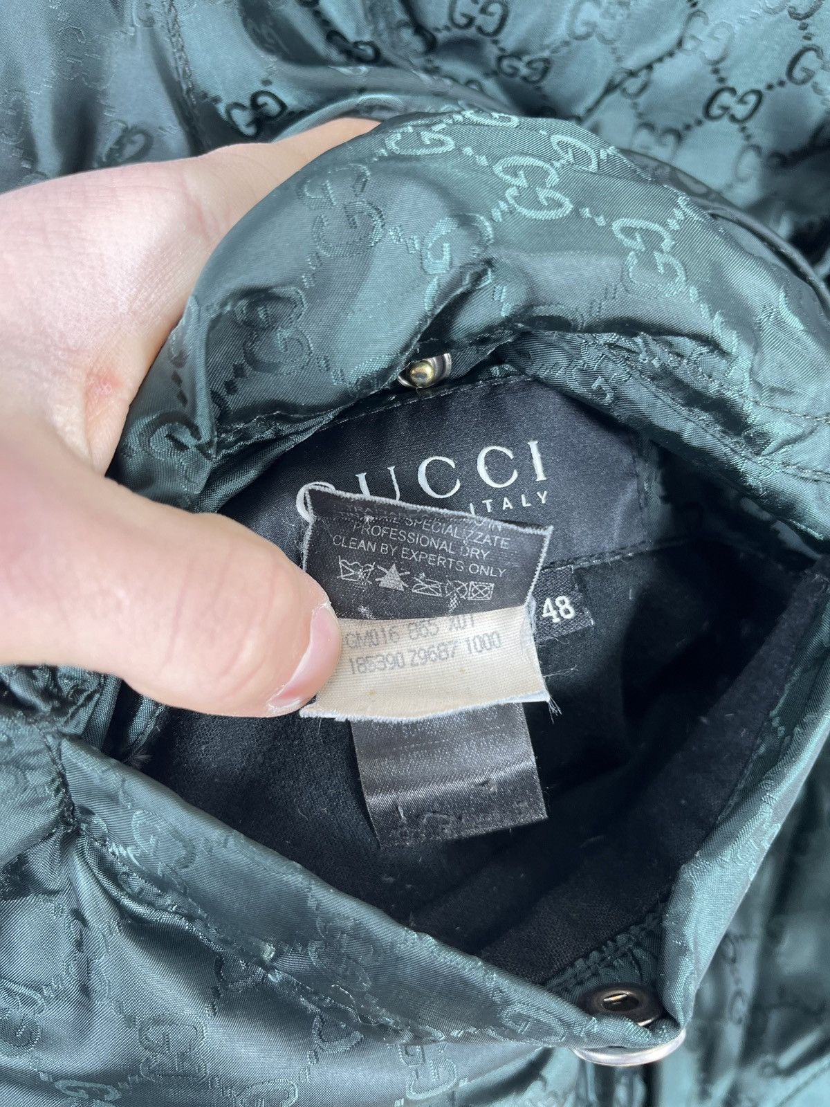 Gucci Vintage Rare Gucci Monogram Puffer Down Jacket Y2k size 48 Size US M / EU 48-50 / 2 - 19 Thumbnail