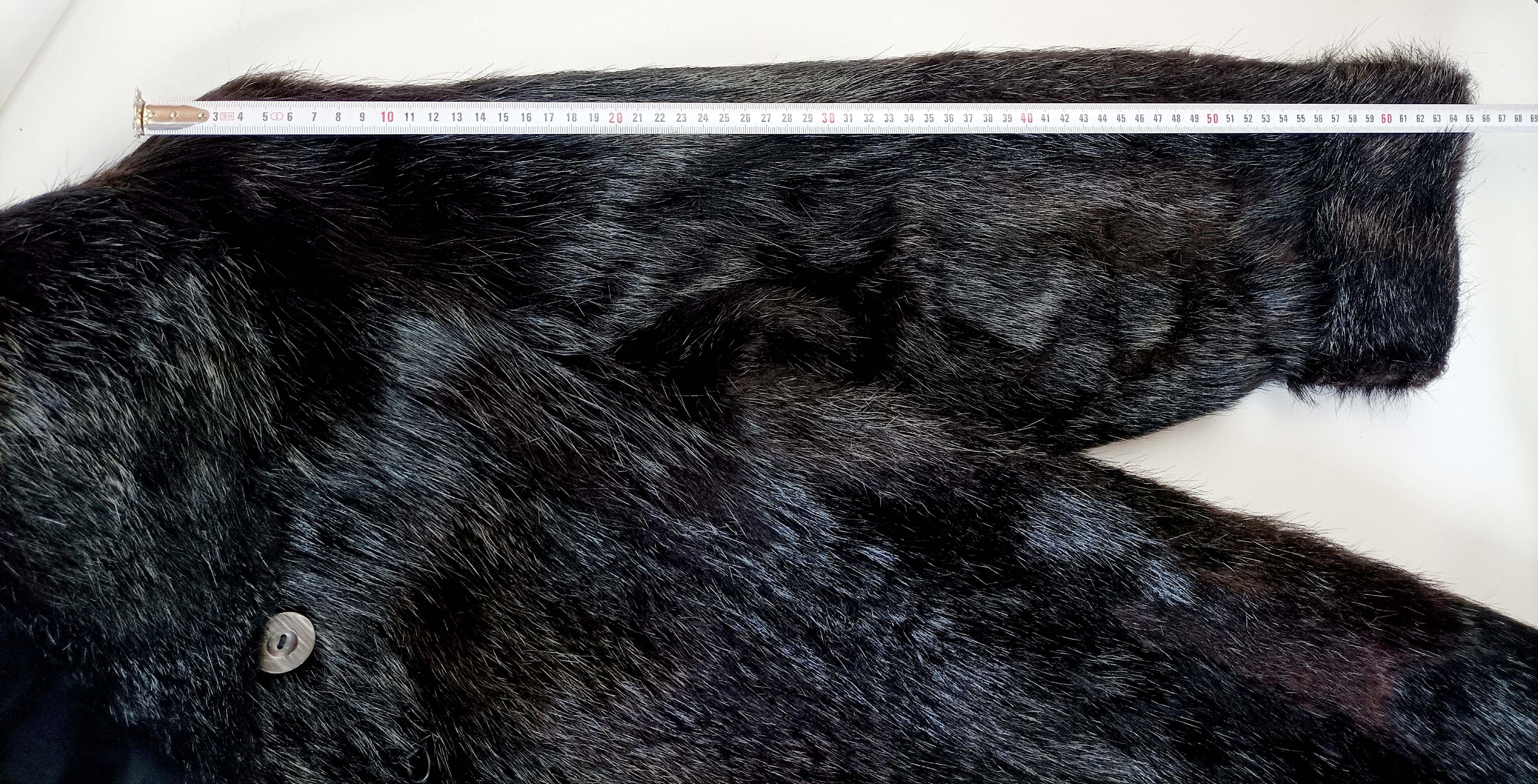 Other Vintage KESKA Genuine Nutria Fur Long Coat - Size XL/XXL Size XL / US 12-14 / IT 48-50 - 11 Thumbnail