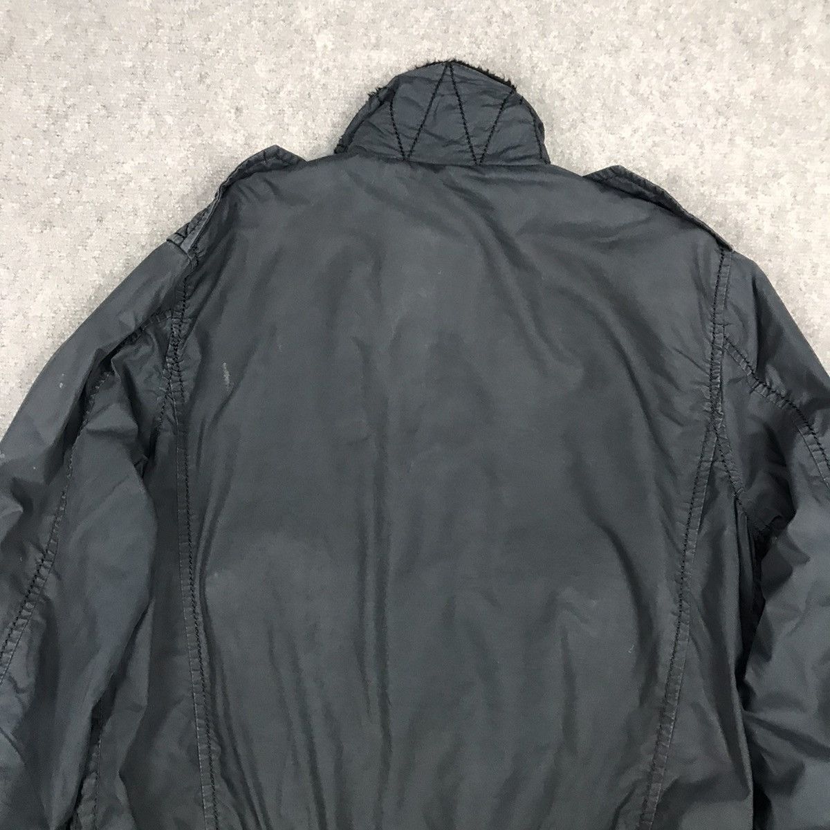 Japanese Brand BAGARCH JAPAN STYLE NAVY BOMBER JACKET Size US M / EU 48-50 / 2 - 7 Thumbnail