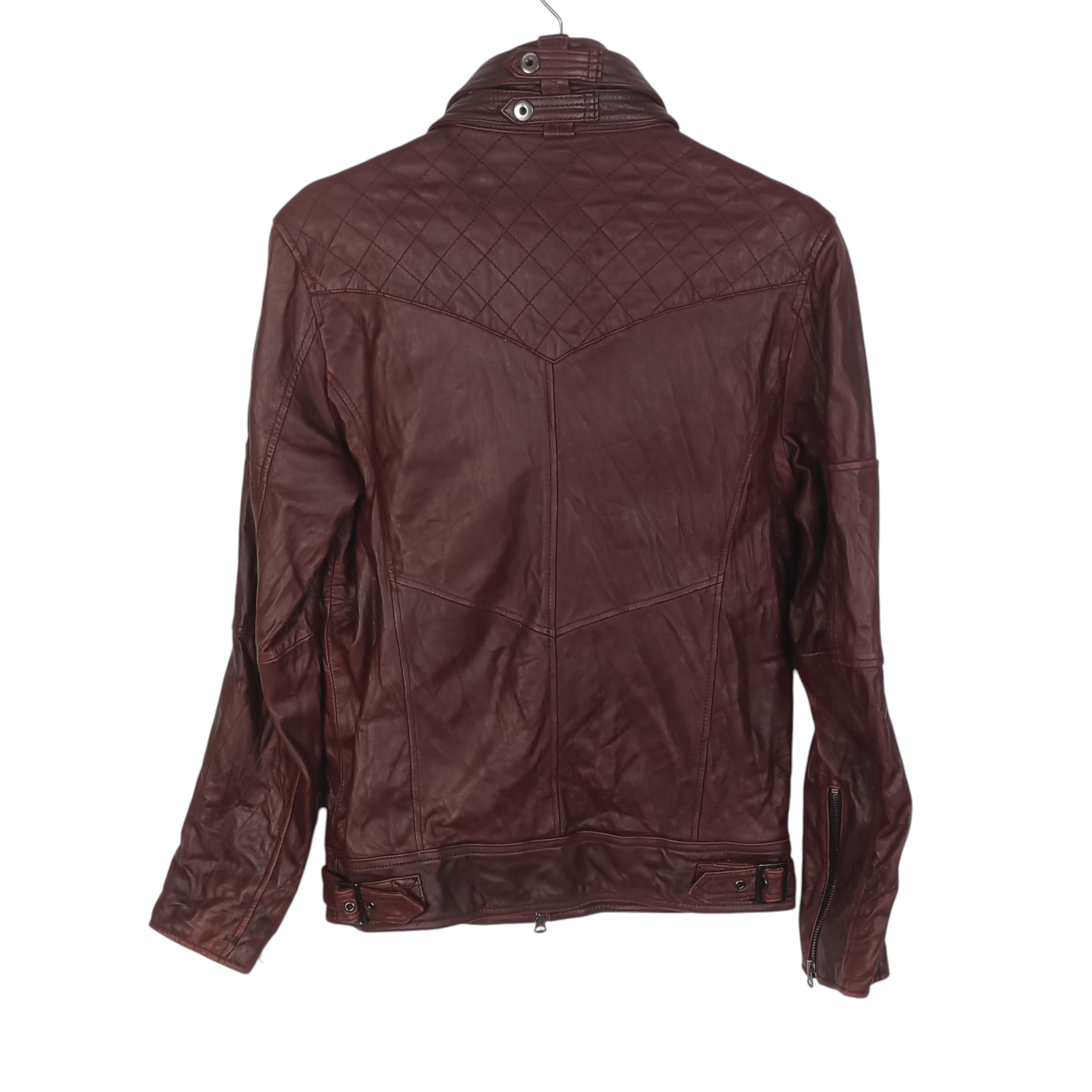 JACKROSE 2000s Jackrose Vintage Multi Pocket Leather Jacket Size US S / EU 44-46 / 1 - 2 Thumbnail