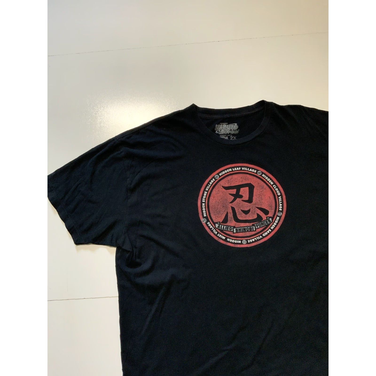 Ripple Junction Shonen Jump Naruto Shippuden Hidden Leaf Village Allied Shinobi T-Shirt 2XL Size US XXL / EU 58 / 5 - 6 Thumbnail