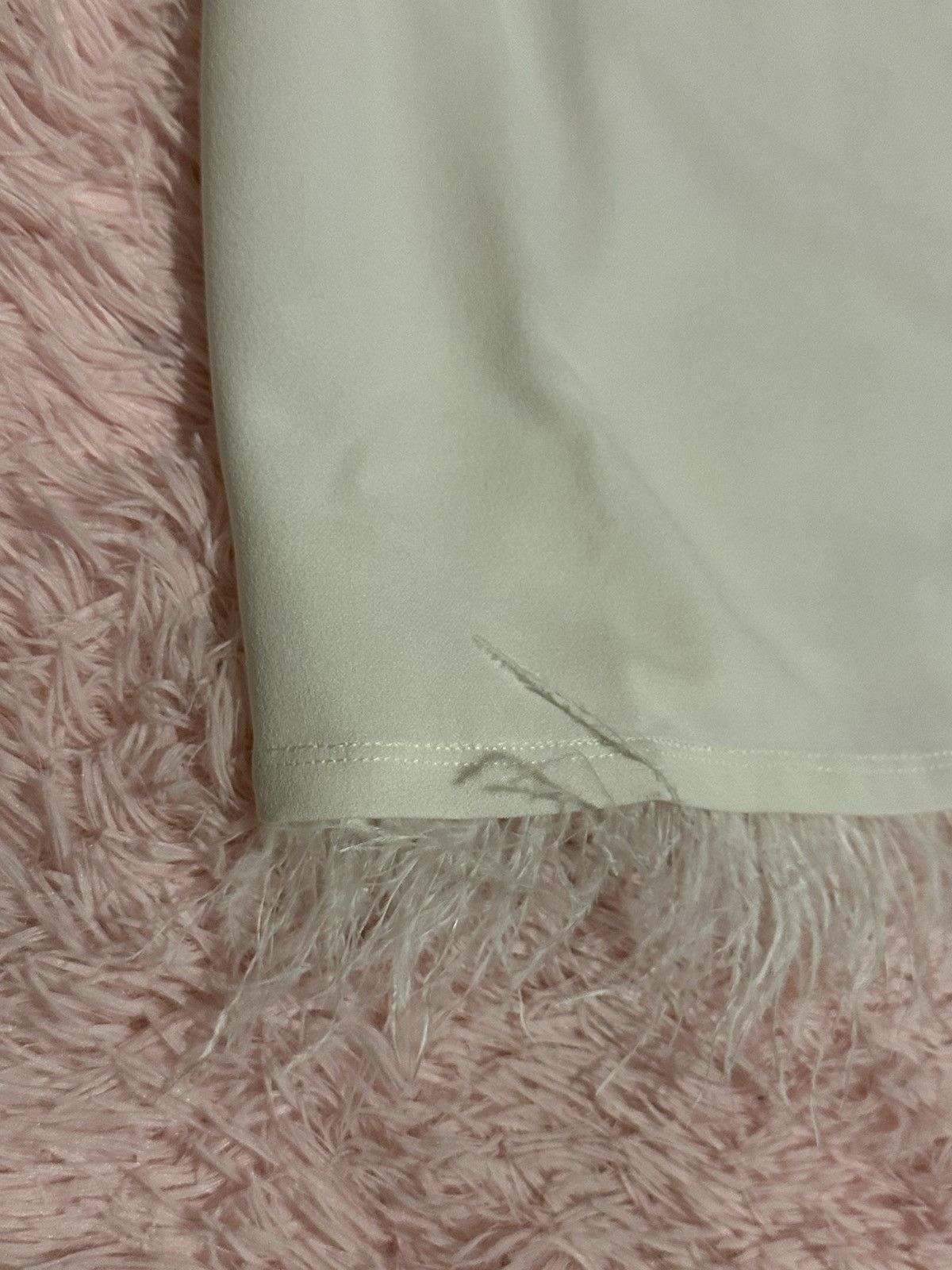 Adrianna Papell NWT Adrianna Papell White Long Sleeve White Blouse Size Med Size M / US 6-8 / IT 42-44 - 3 Thumbnail