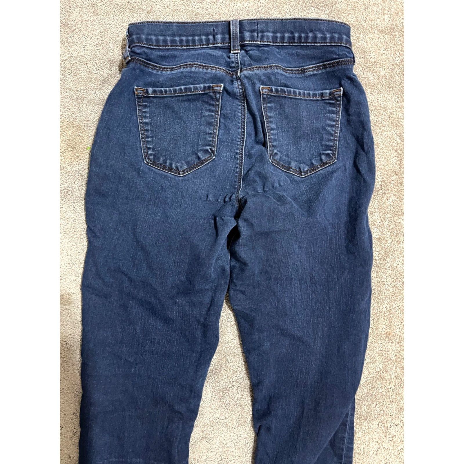 J Brand VINTAGE J Brand Maternity Skinny Jeans Size 26 Distressed Blue Womens Size 26" / US 2 / IT 38 - 4 Thumbnail