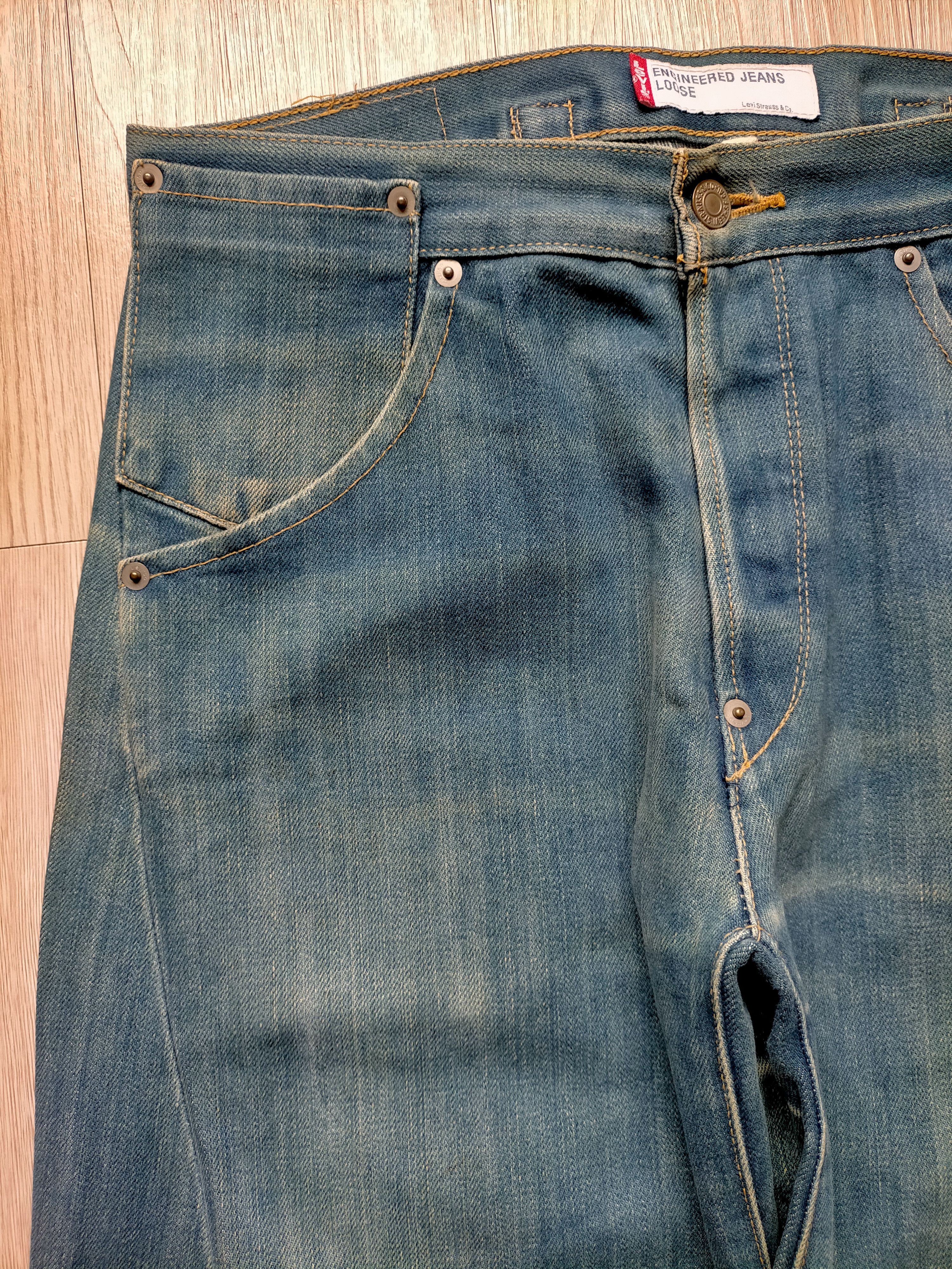 Levi's Levis Engineered Jeans Rusty Denim Pants Size US 31 - 4 Thumbnail