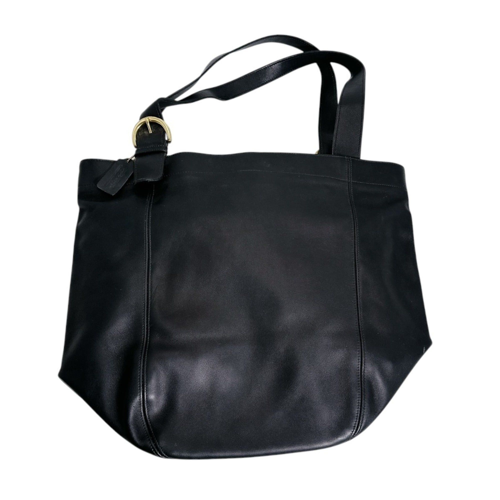Coach tote bag handbag Old leather J7M-4082 black