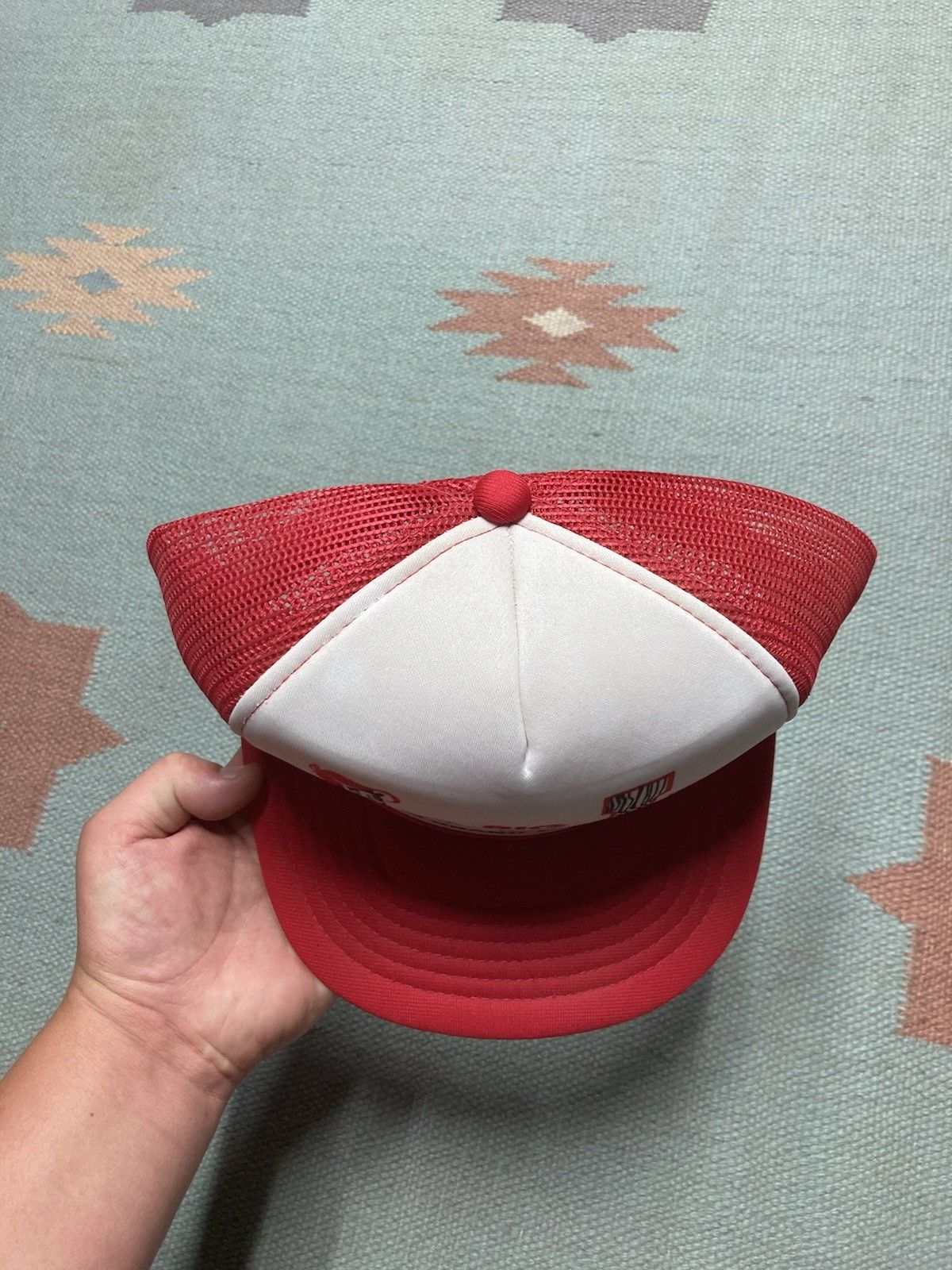 Vintage Vtg trucker hat Big L Lumberland grand ledge Michigan wood Size ONE SIZE - 3 Thumbnail