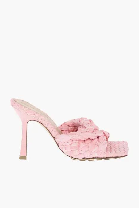 Bottega Veneta o1loc1c0125 652451 Stretch Mules in Pink Size US 5 / IT 35 - 1 Thumbnail
