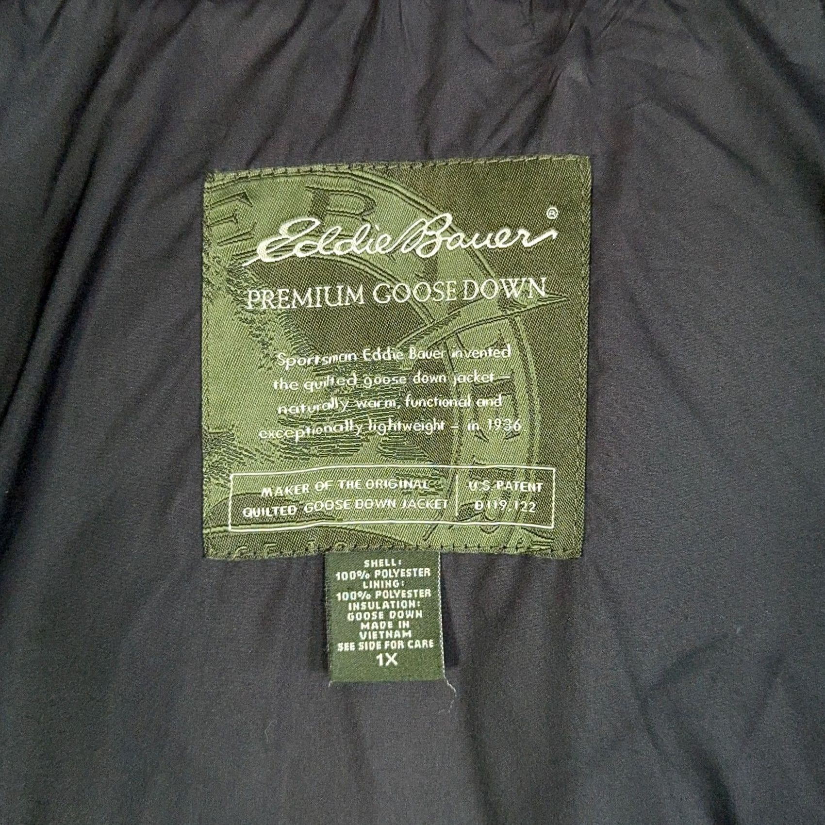 Eddie Bauer Eddie Bauer Puffer Vest Womens 1X Red Black Plaid Down Full Zip Vest Size XL / US 12-14 / IT 48-50 - 3 Thumbnail