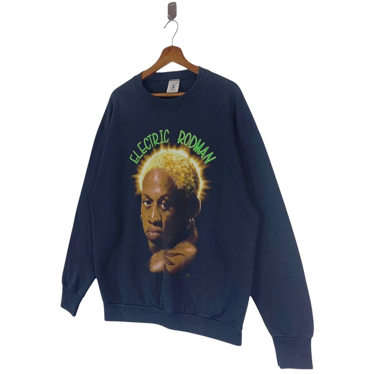 NBA × Vintage Vintage 90s Dennis Rodman American Legend NBA Crewneck Size US L / EU 52-54 / 3 - 2 Thumbnail