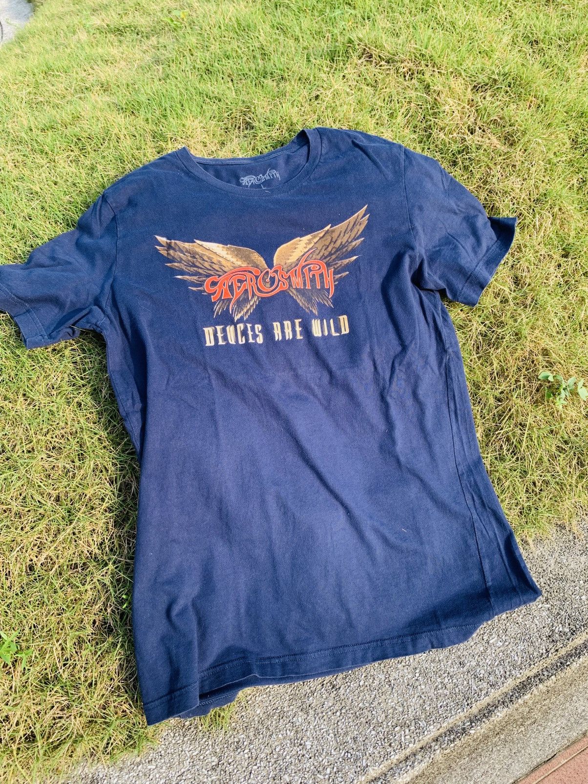 Band Tees × Vintage *Aerosmith Deuces Are Wild* Size US L / EU 52-54 / 3 - 1 Thumbnail