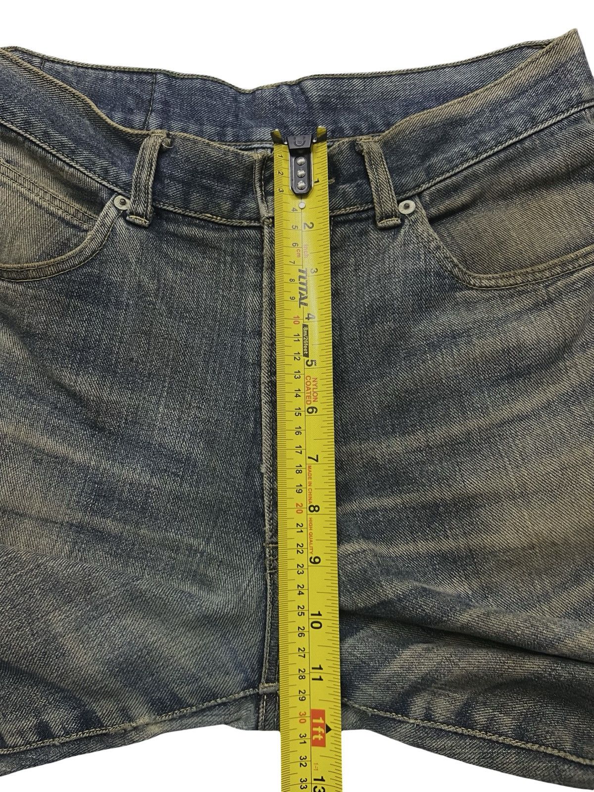 Japanese Brand Vintage Japanese Brand | Faded Mud Wash Distressed Jeans Size US 31 - 14 Thumbnail