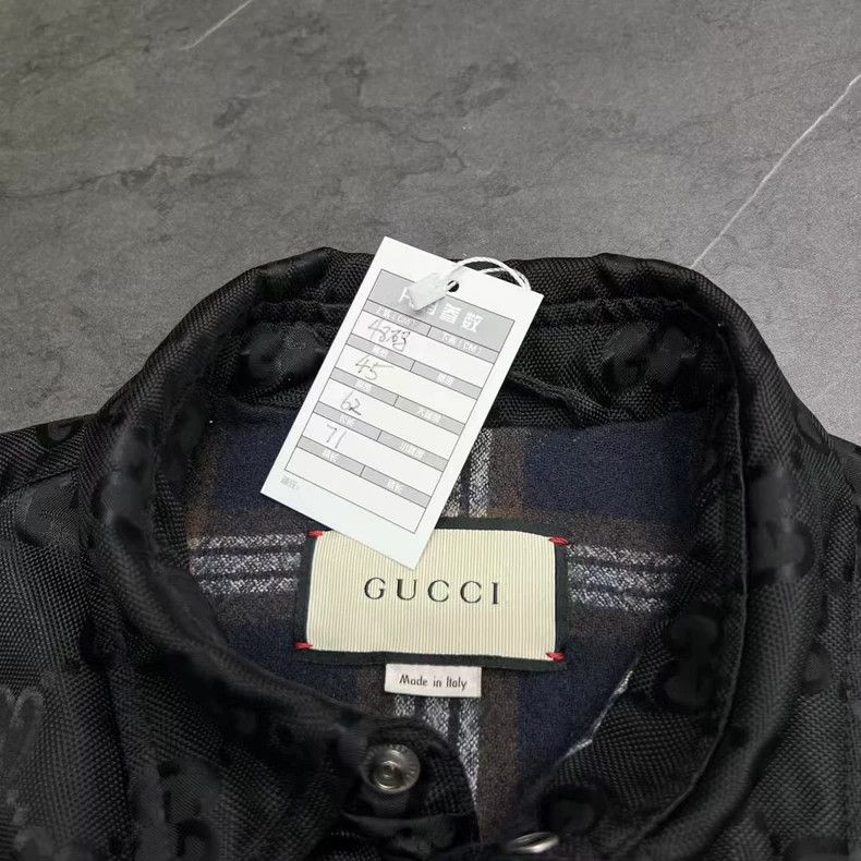 Gucci Gucci Dark pattern full printed LOGO nylon vest 2503-Nextar Size US S / EU 44-46 / 1 - 4 Thumbnail