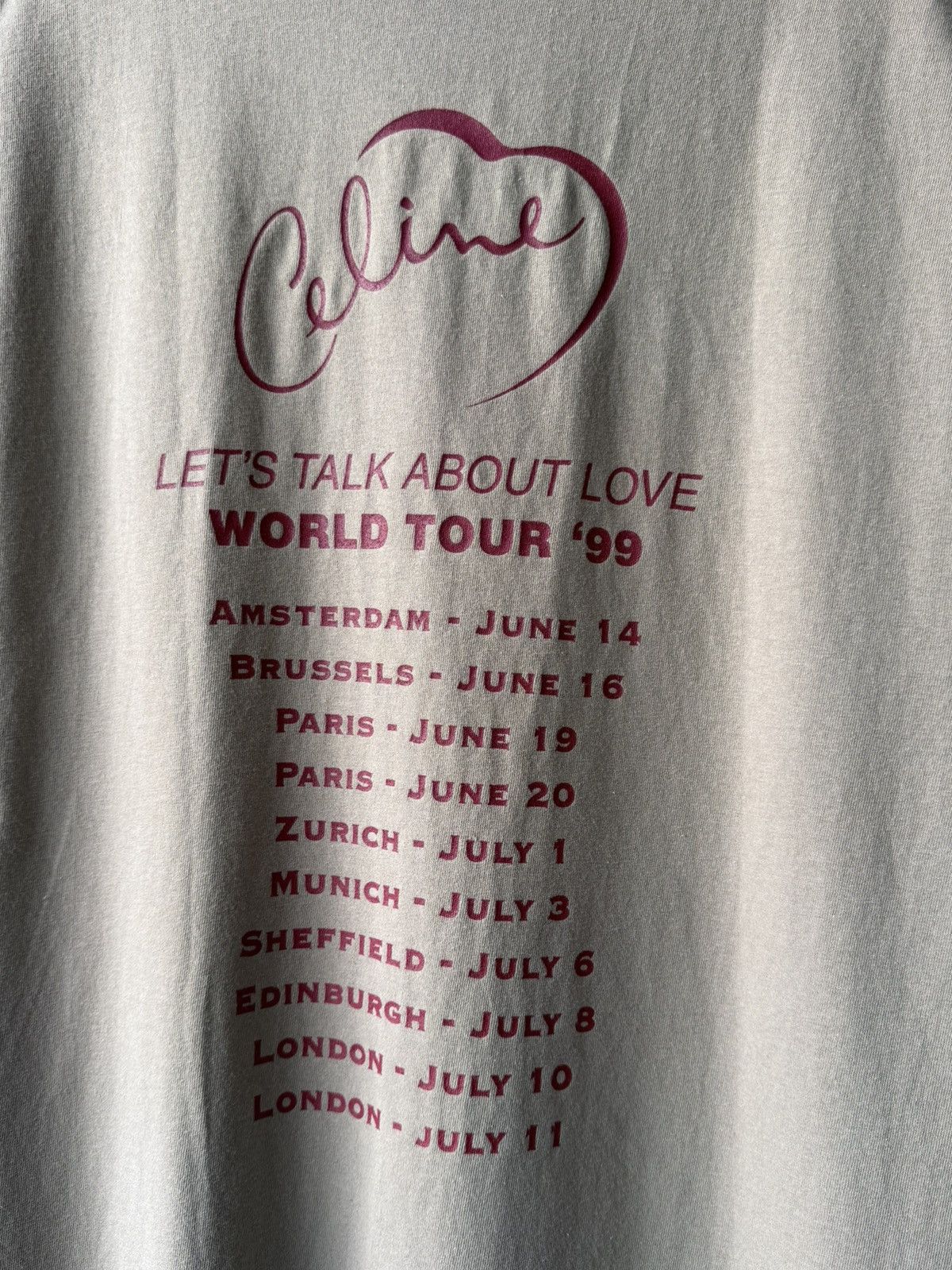 Band Tees Vintage 1999 Celine Dion Tour T-Shirt Tee Size US XL / EU 56 / 4 - 4 Thumbnail