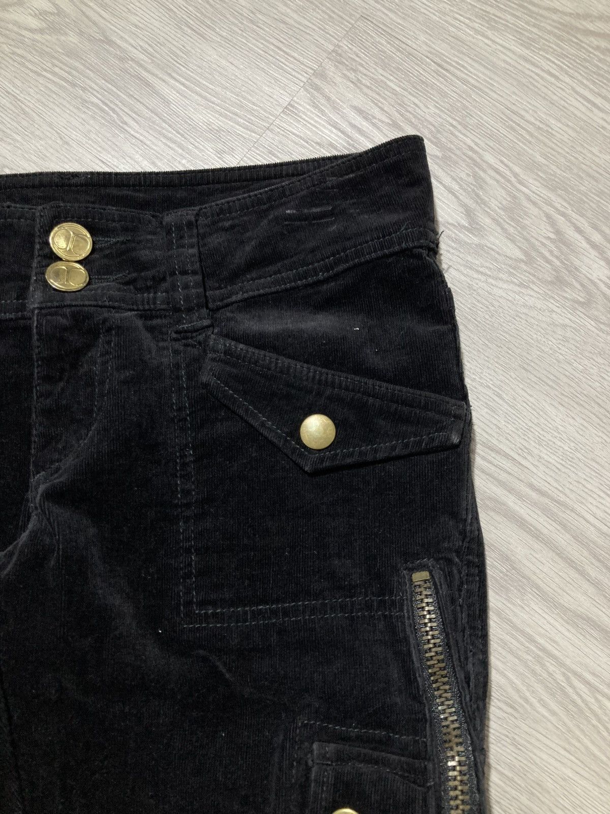 If Six Was Nine 2000s Manies Corduroy Anarchy Punk Vkei Lgb Style Pants Size US 28 / EU 44 - 14 Thumbnail