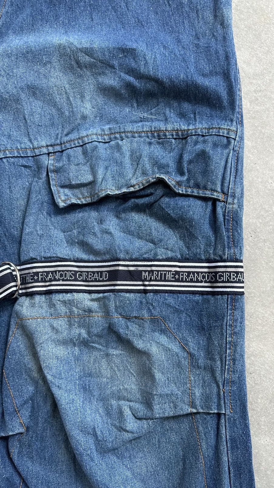 Marithe + Francois Girbaud VINTAGE MFG SHUTTLE CARGOS BAGGY JNCO PANT Size US 42 / EU 58 - 4 Thumbnail
