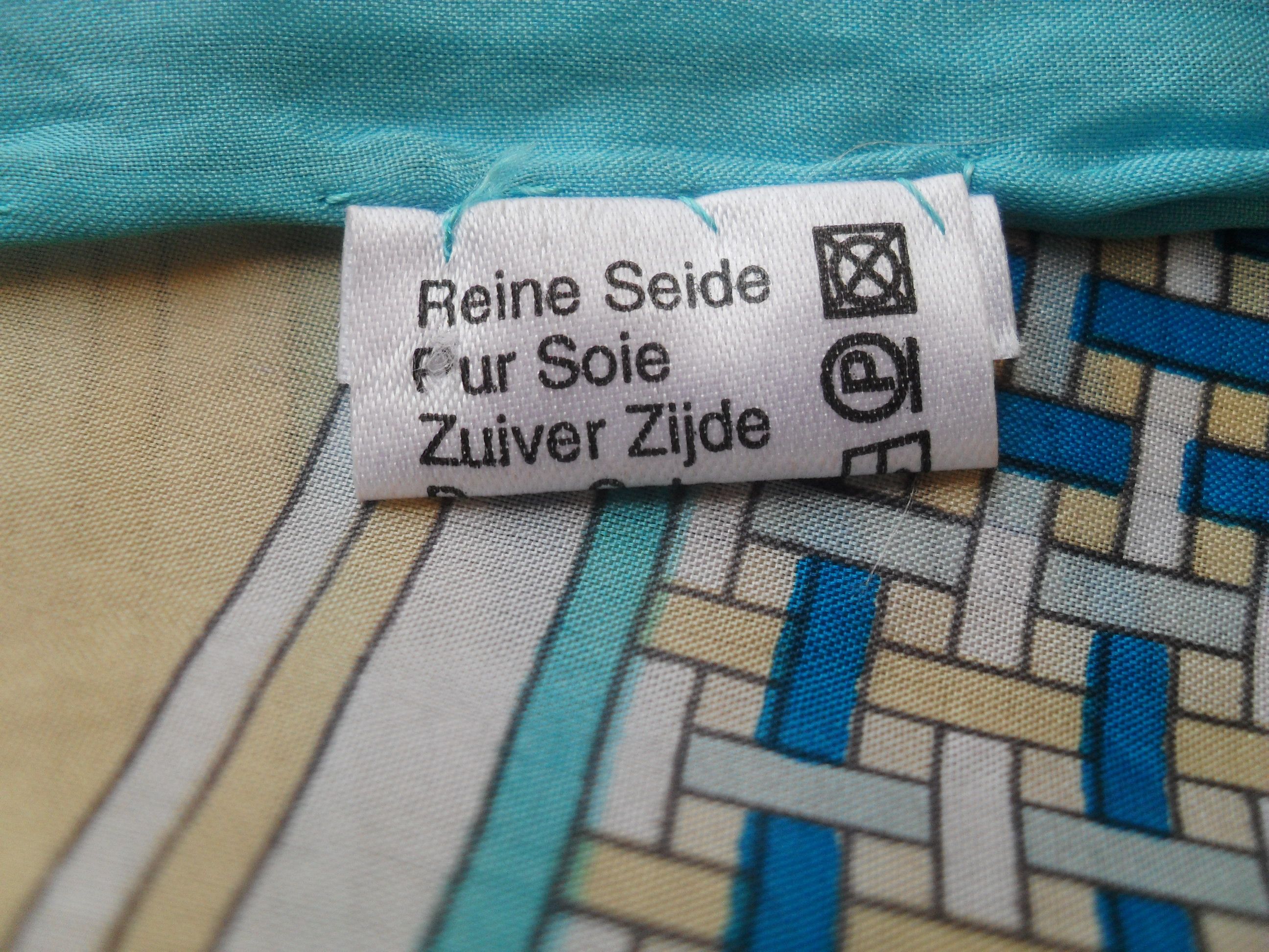 Other Very soft pure silk travel square vintage scarf. Size ONE SIZE - 7 Thumbnail