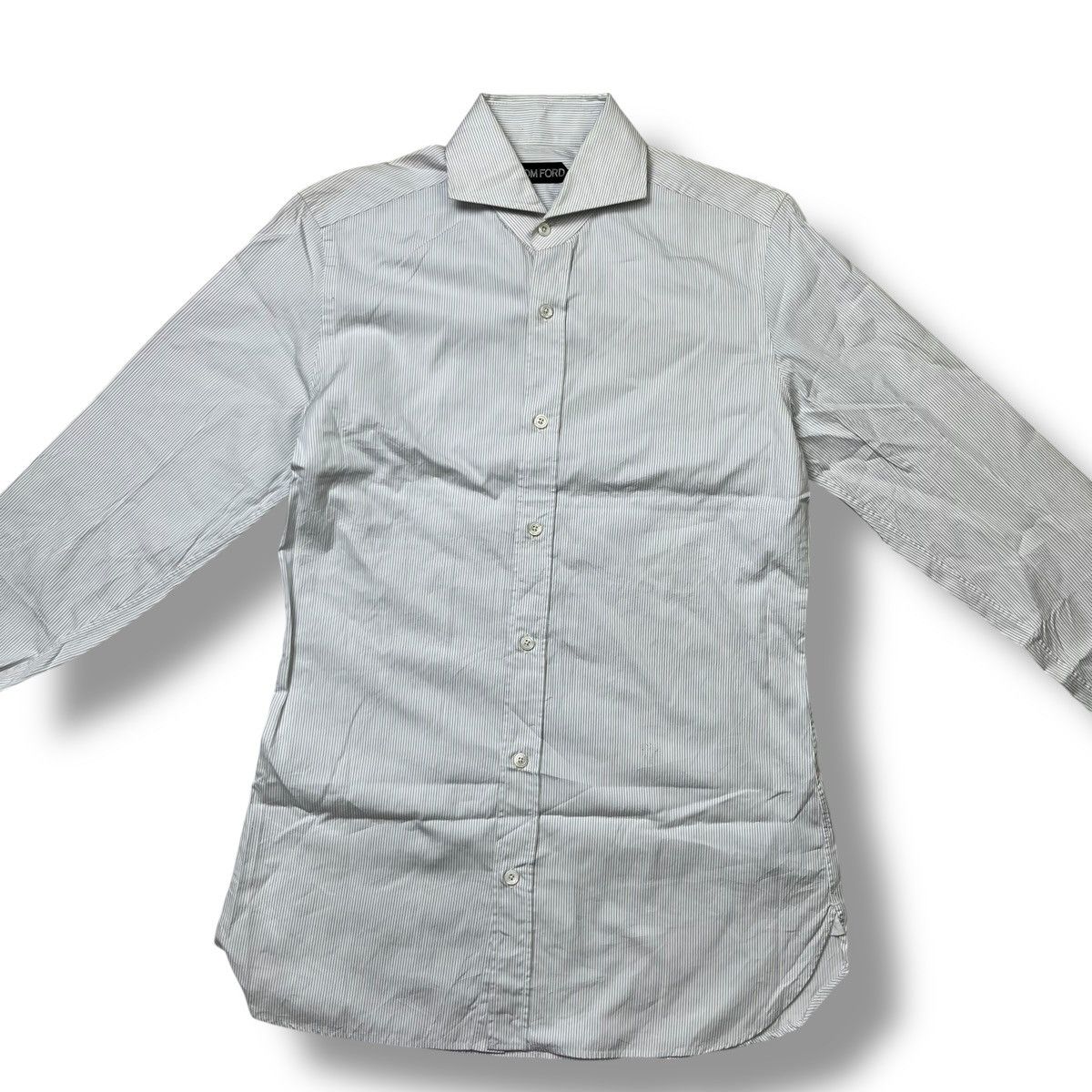 Tom Ford Tom ford gucci striped long sleeve button ups shirt Size US XS / EU 42 / 0 - 3 Thumbnail