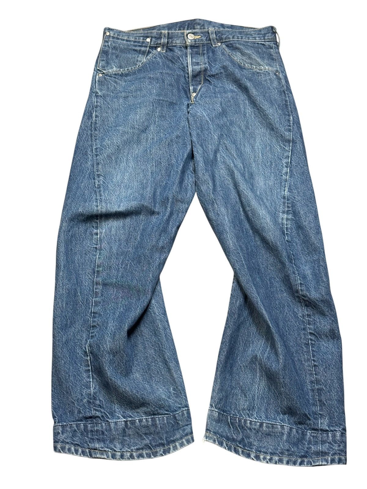 Levi's Levis Engineered Jeans Twisted Leg One Pocket Chinch Vintage Size US 32 / EU 48 - 6 Thumbnail