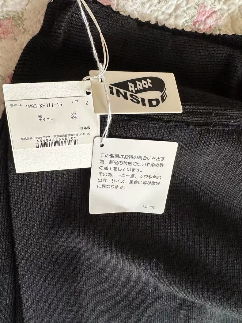 Issey Miyake Issey Miyake size:2 Black pleated pants Size 30" / US 8 / IT 44 - 9 Thumbnail