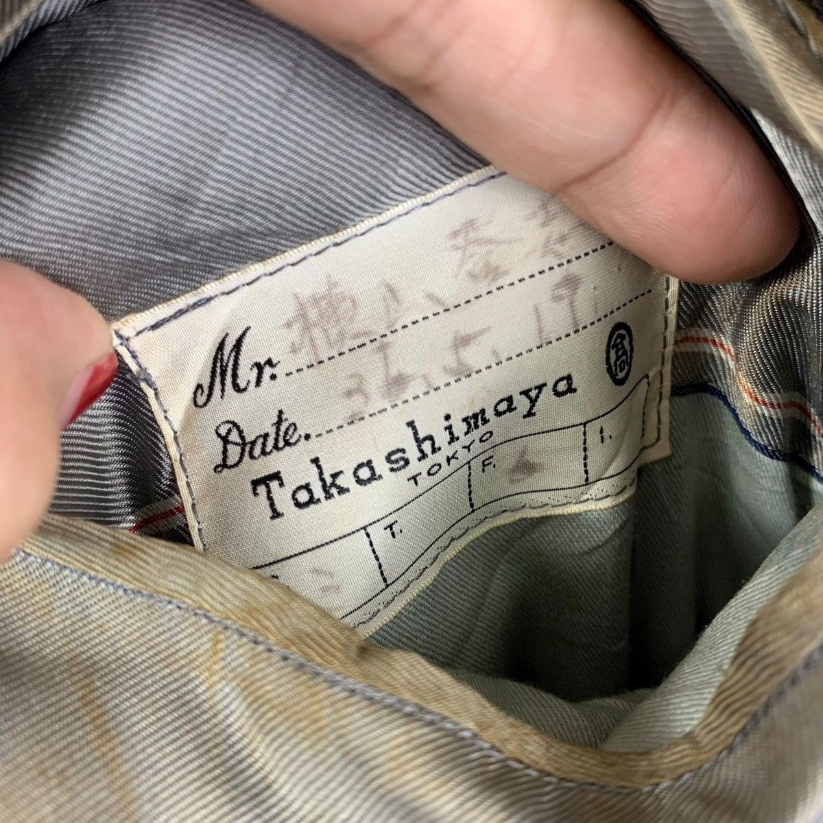 Vintage Vintage Takashimaya Tokyo Tailored Blazer Size 38R - 6 Thumbnail