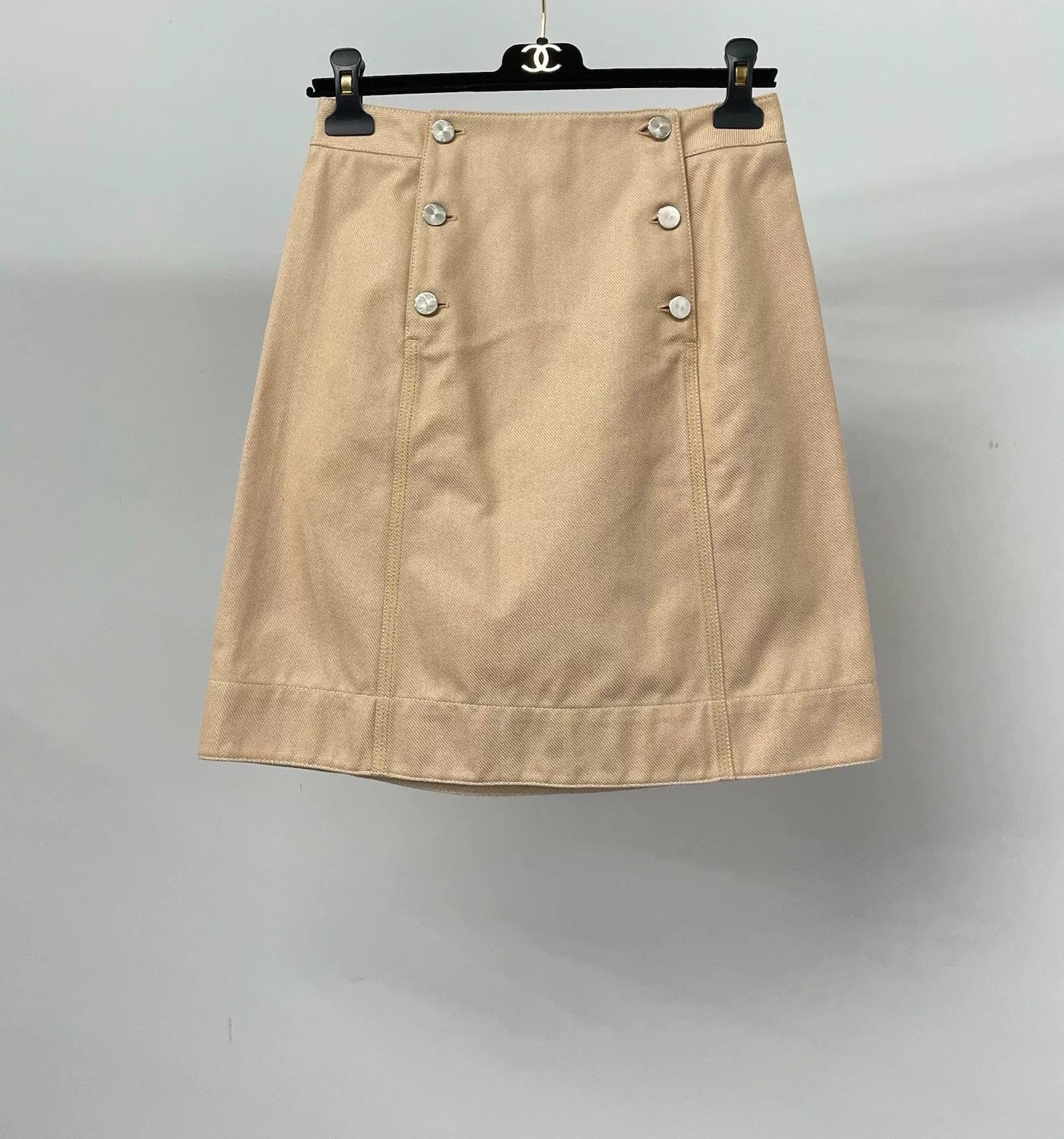 Hermes Hermes Pink Double-Breasted Skirt Size US 36 / EU 52 - 1 Thumbnail