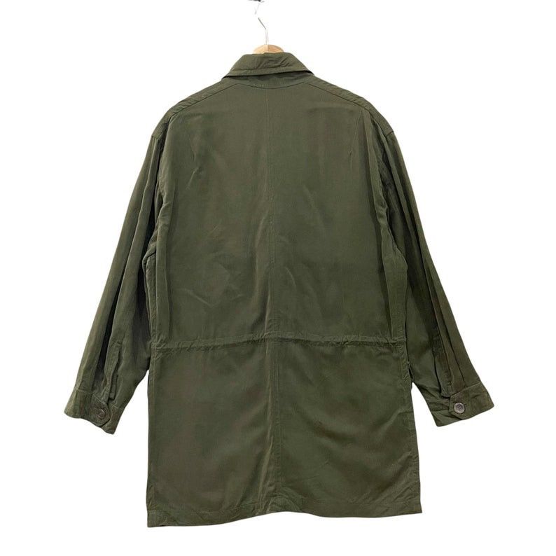 Designer × Ermenegildo Zegna Ermenegildo Zegna Utility Parka Military Style Button Jacket Size US M / EU 48-50 / 2 - 6 Thumbnail