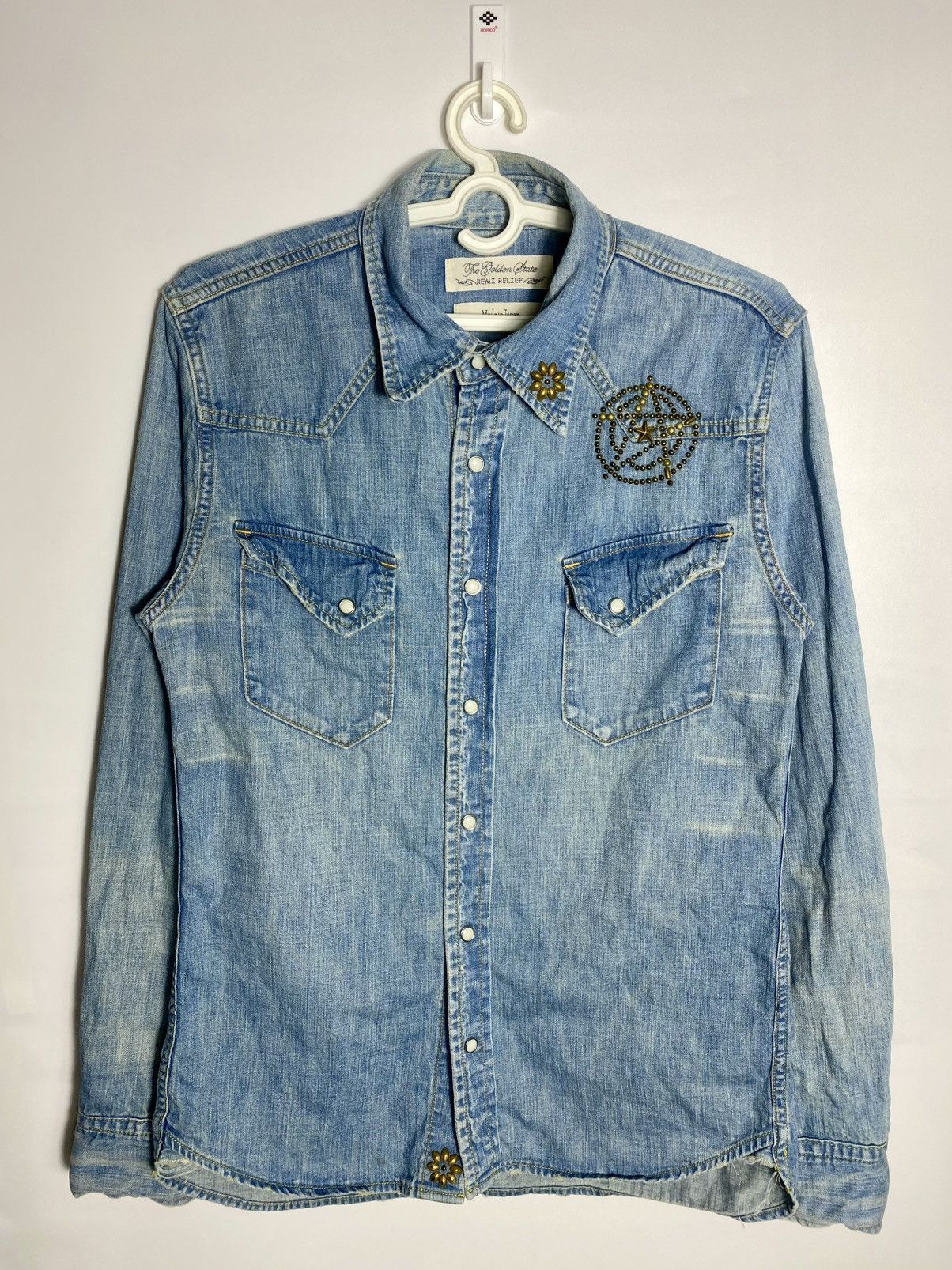 Remi Relief Remi Relief Denim Shirt Size US M / EU 48-50 / 2 - 1 Thumbnail