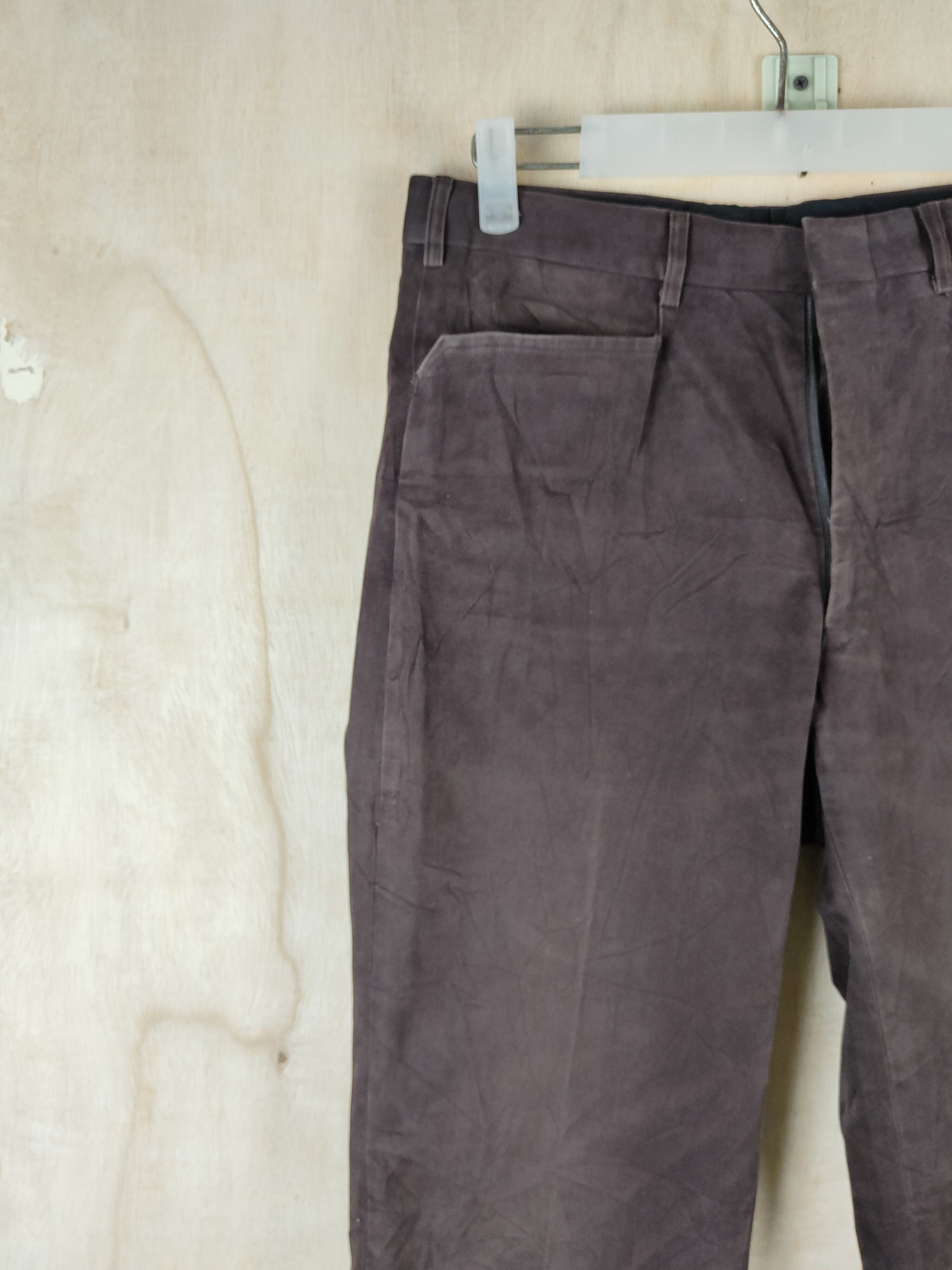 Japanese Brand Japanese Brand Dark Brown Casual Pants #S2505 Size 30" / US 8 / IT 44 - 3 Thumbnail