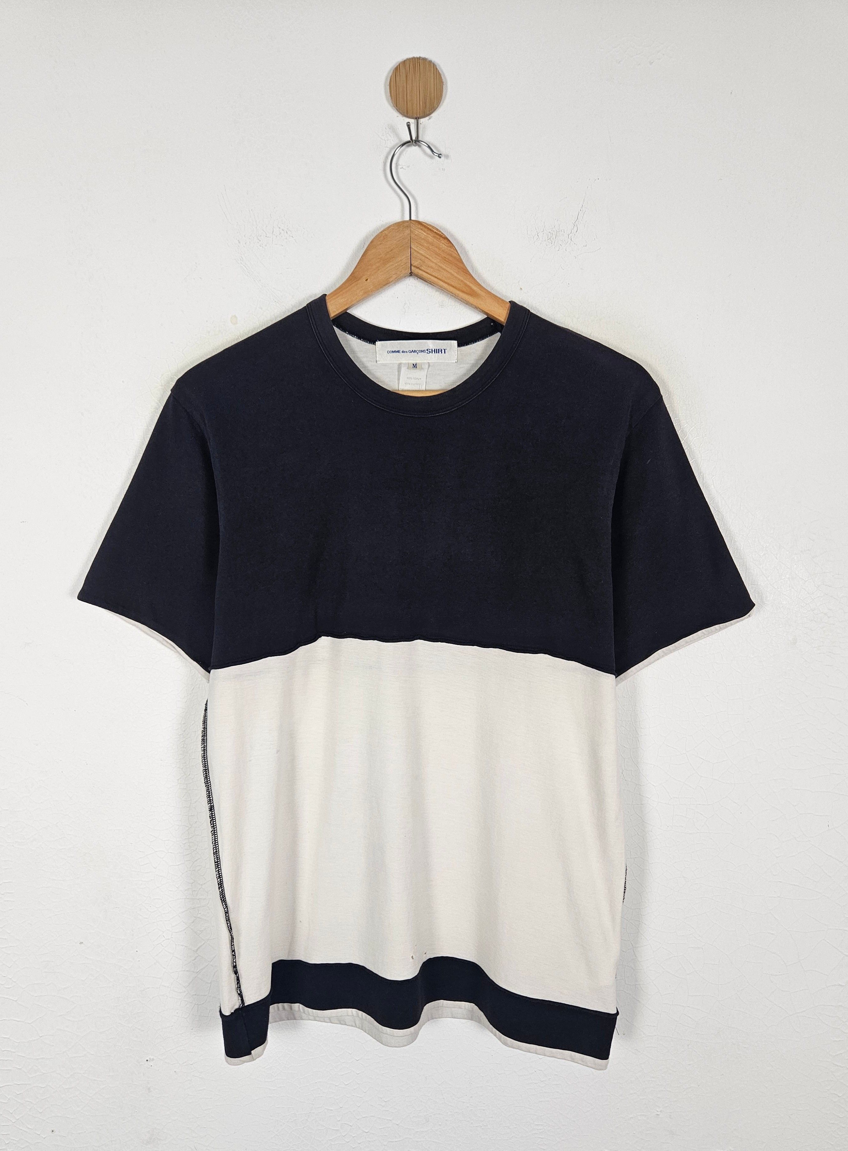 Comme des Garcons Comme des Garcons CDG two tones shirt Size US M / EU 48-50 / 2 - 1 Thumbnail