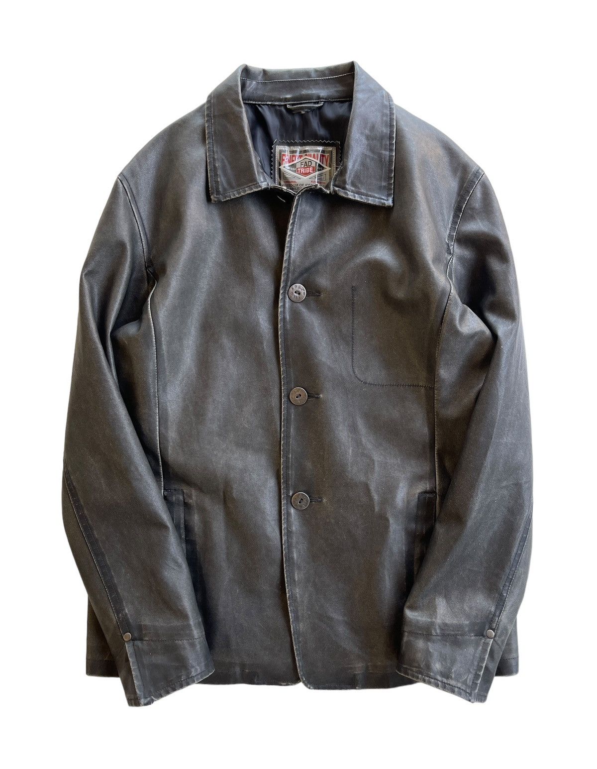 Fad Three Fad Tribe Polyester Recin Coating Jacket (Natural Faded) Size US M / EU 48-50 / 2 - 1 Thumbnail