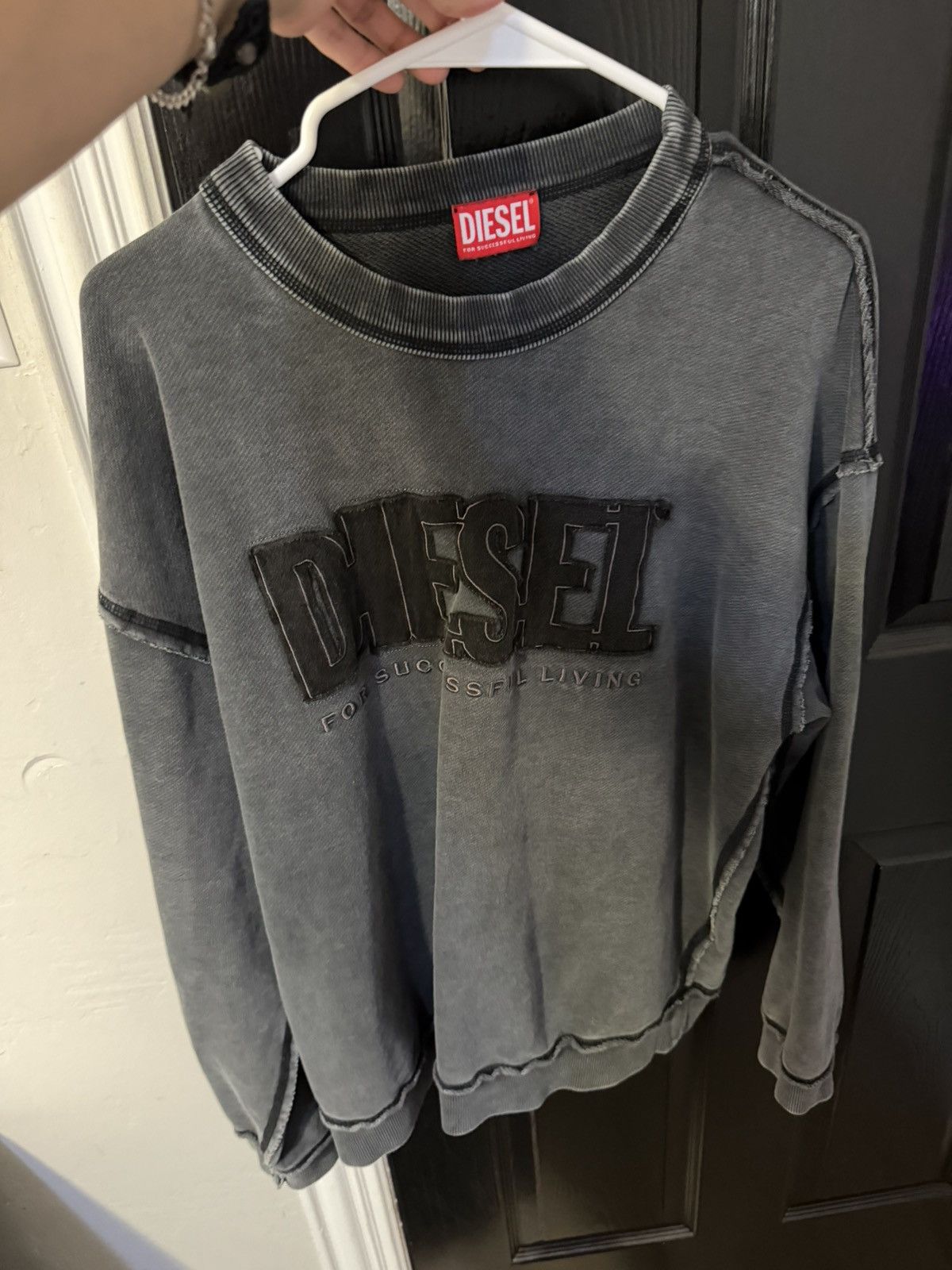 Diesel Size S Diesel S-Boxt-Raw-V1 sweatshirt Size US S / EU 44-46 / 1 - 3 Thumbnail