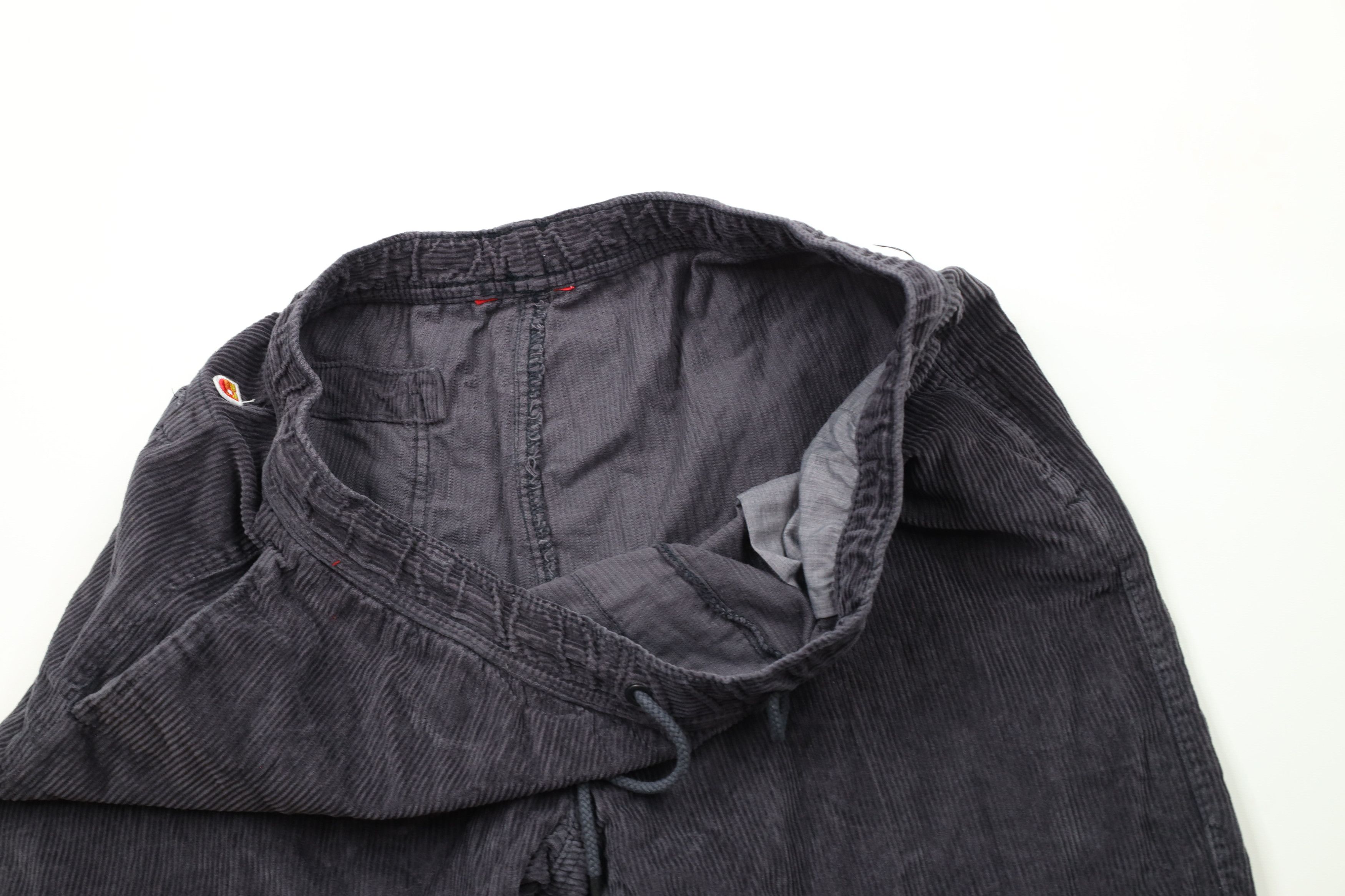 Vintage Vintage 90s Streetwear Knee Corduroy Shorts Gray Cotton Size US 36 / EU 52 - 6 Thumbnail