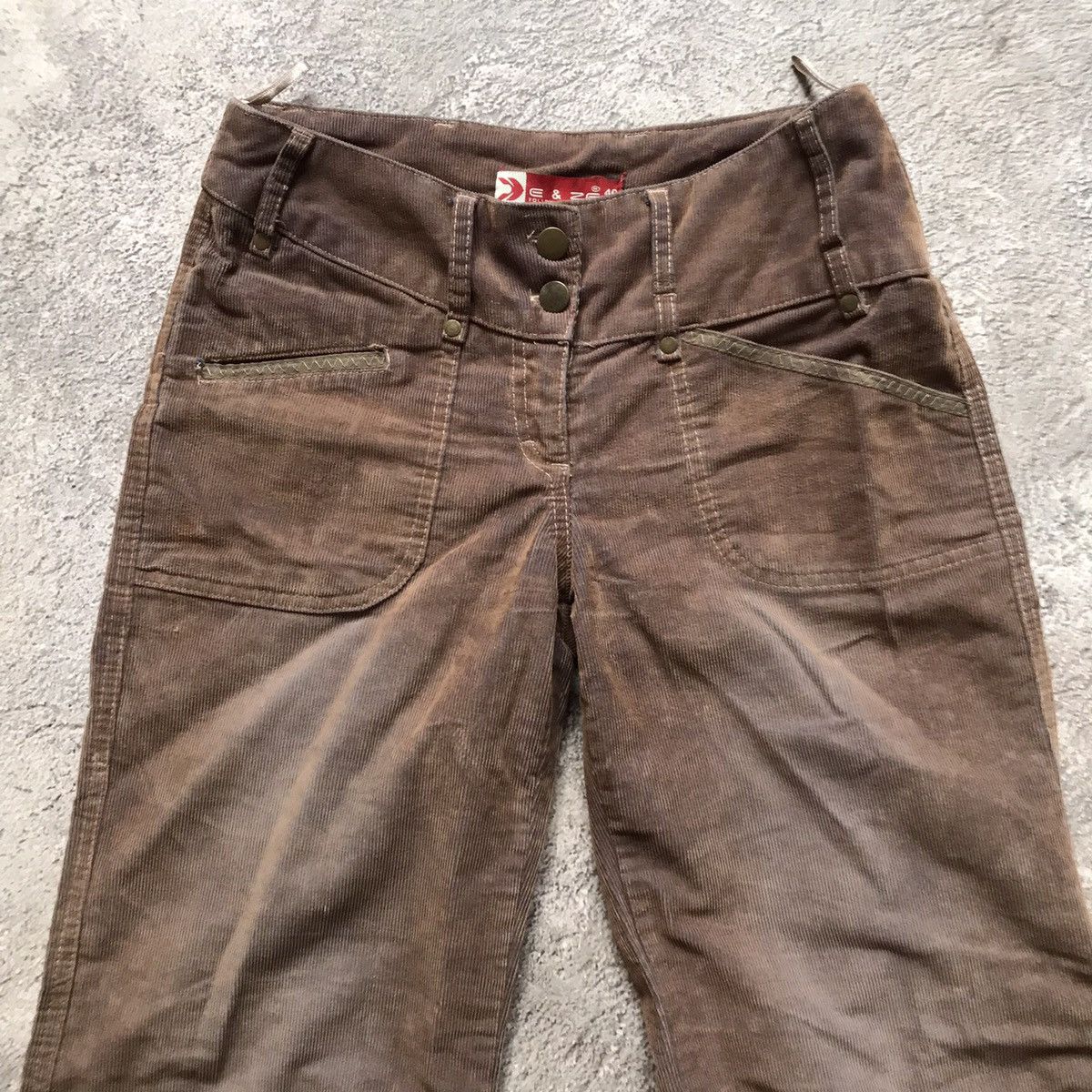 Vintage Vintage 90s Baggy Cargo Pants Khaki Workwear Streetwear 28 Size 28" / US 6 / IT 42 - 3 Thumbnail