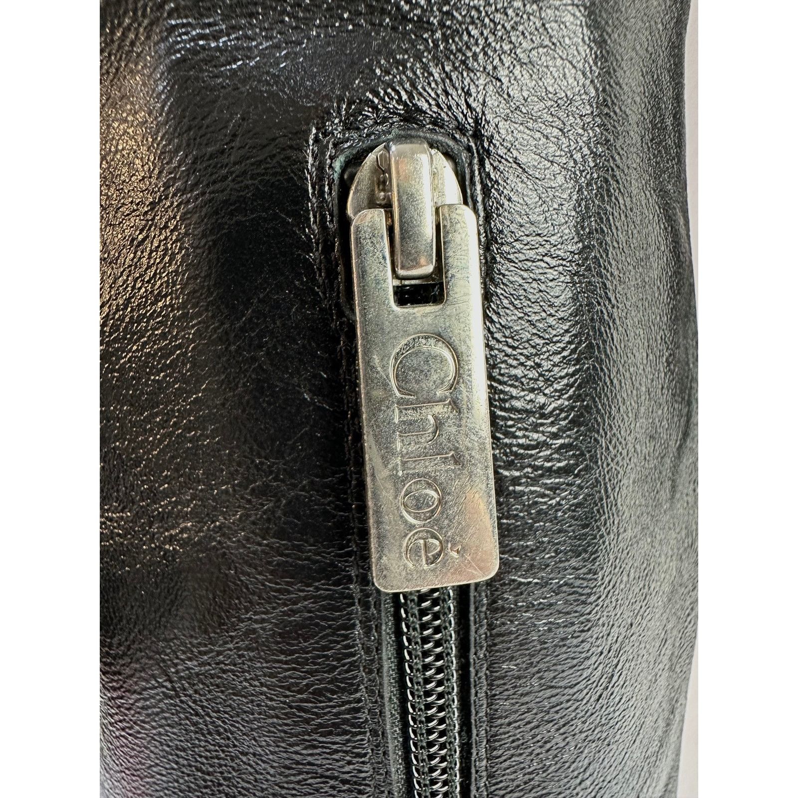 Chloe Chloe Leather Over-the Knee Buckle Block Heel Boots Sz.36.5 Size US 5.5 / IT 35.5 - 8 Thumbnail