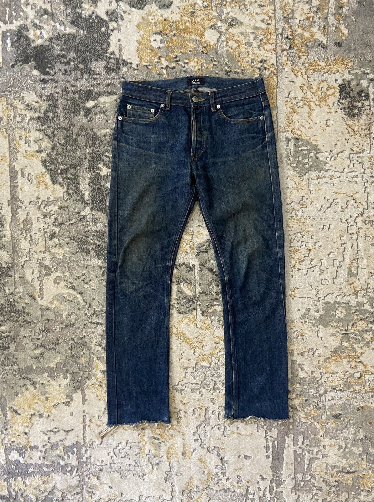 APC NEW CURE H DENIM JEANS BLUE