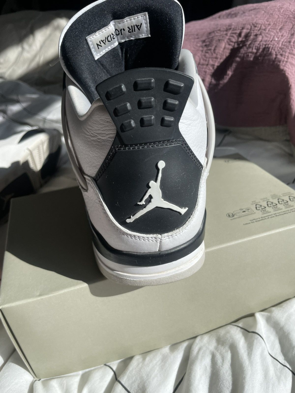 Jordan Brand Jordan 4 Black military Size US 12 / EU 45 - 9 Thumbnail