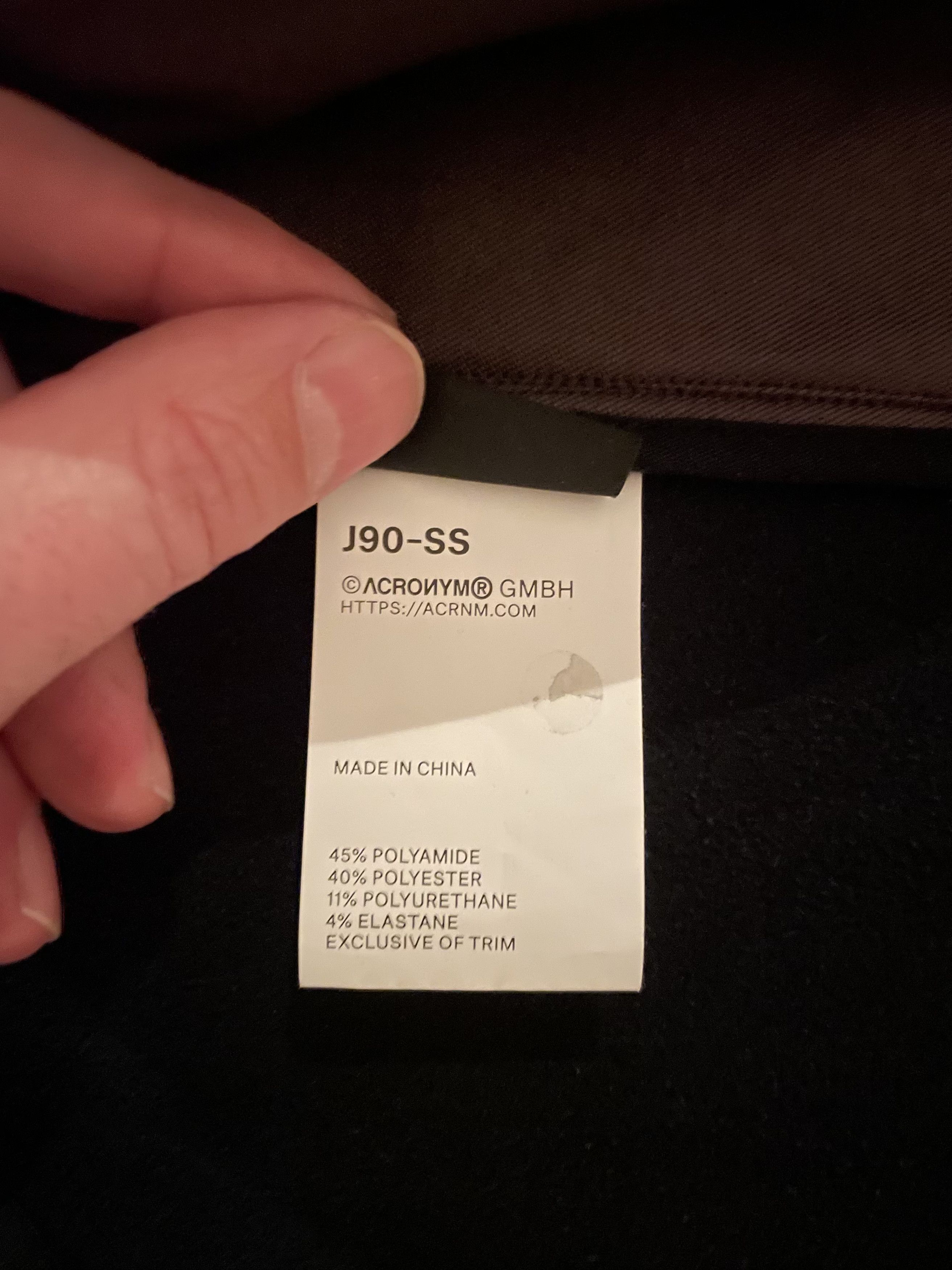 Acronym Acronym J90-SS / schwarzrot / size L / New Size US L / EU 52-54 / 3 - 9 Thumbnail