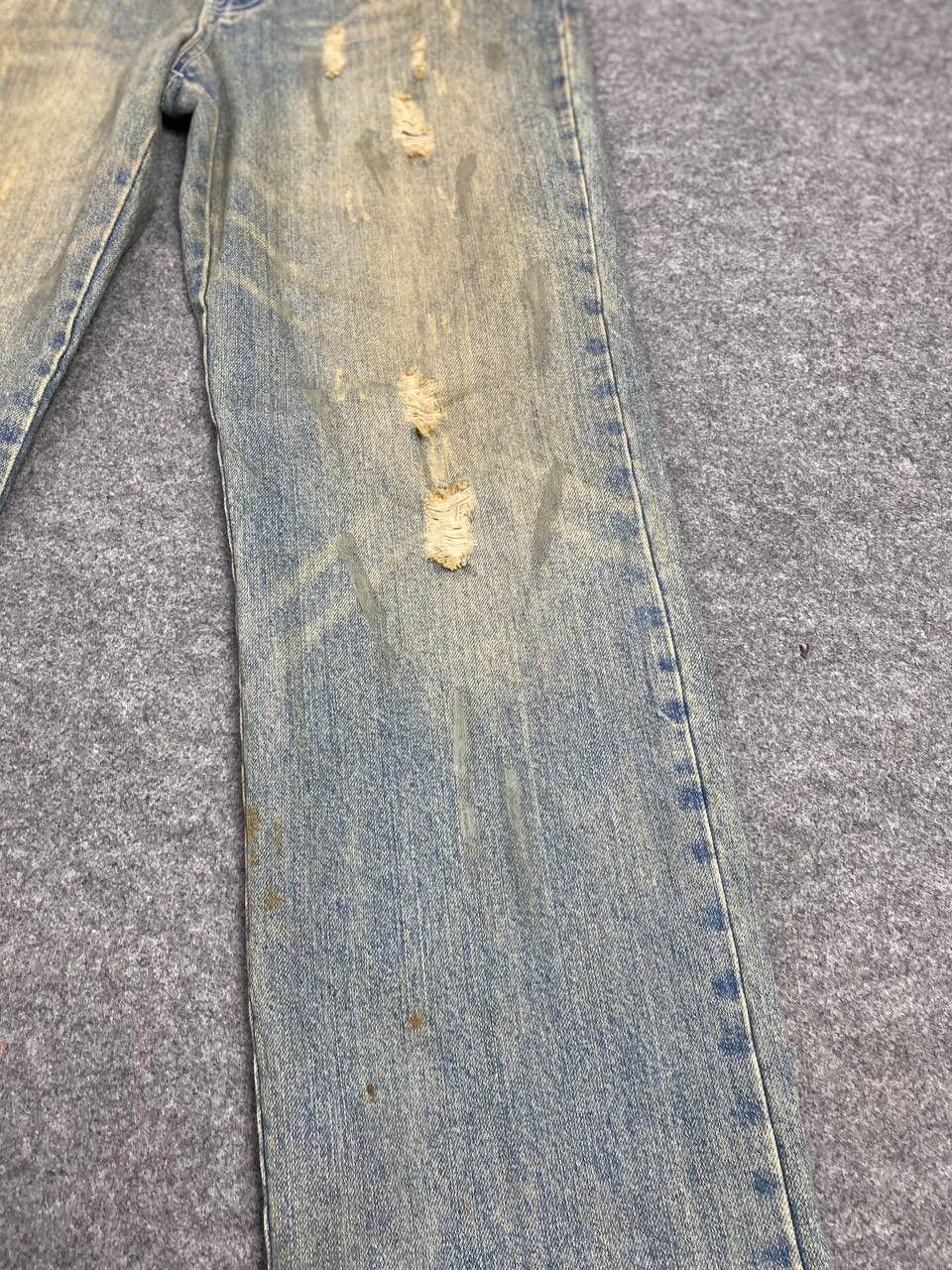 American Apparel america and first distressed denim nice design Size US 34 / EU 50 - 14 Thumbnail