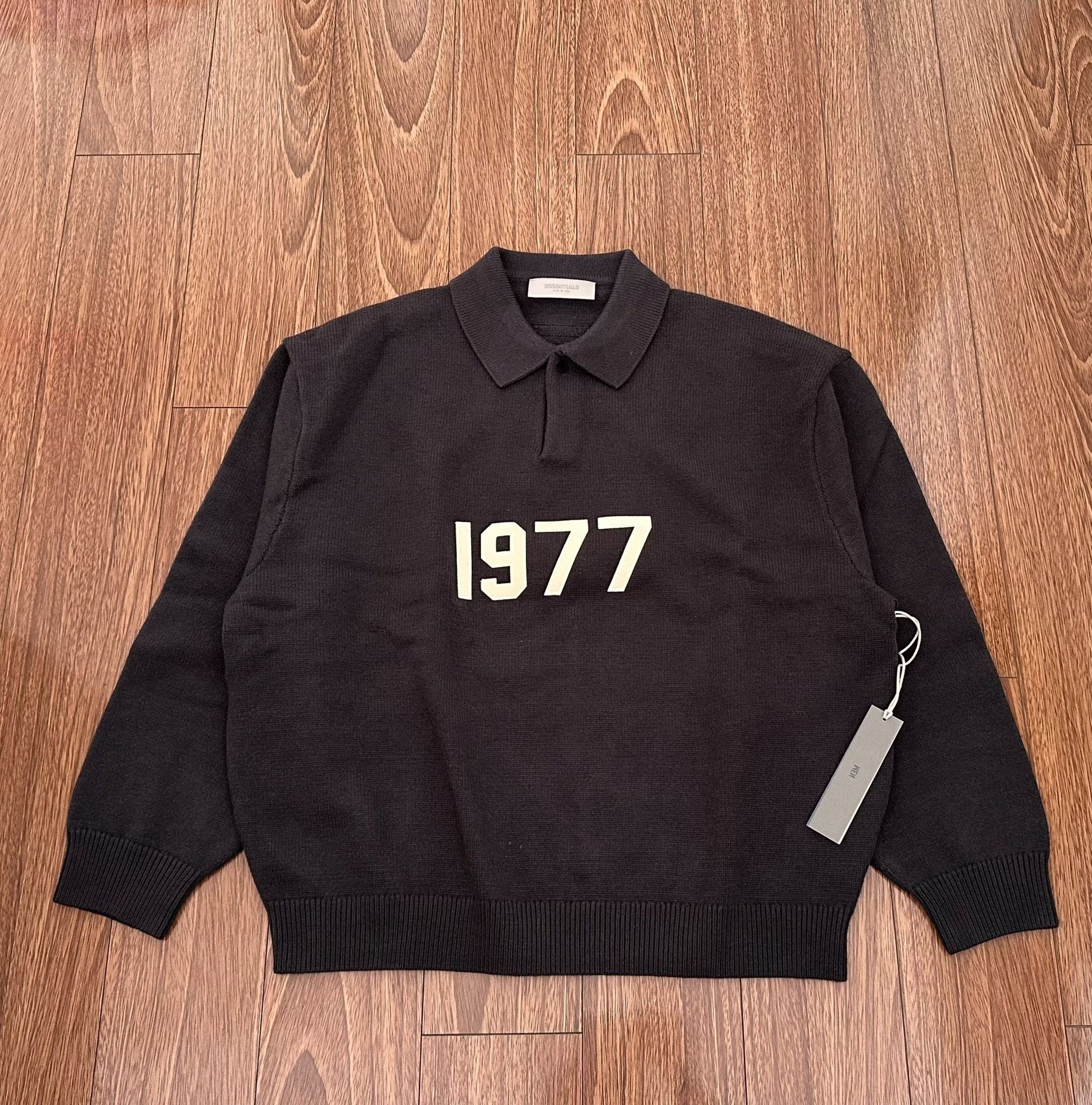 Fear of God Fear of God Essentials SS22 Knit LS Polo Size US S / EU 44-46 / 1 - 1 Thumbnail