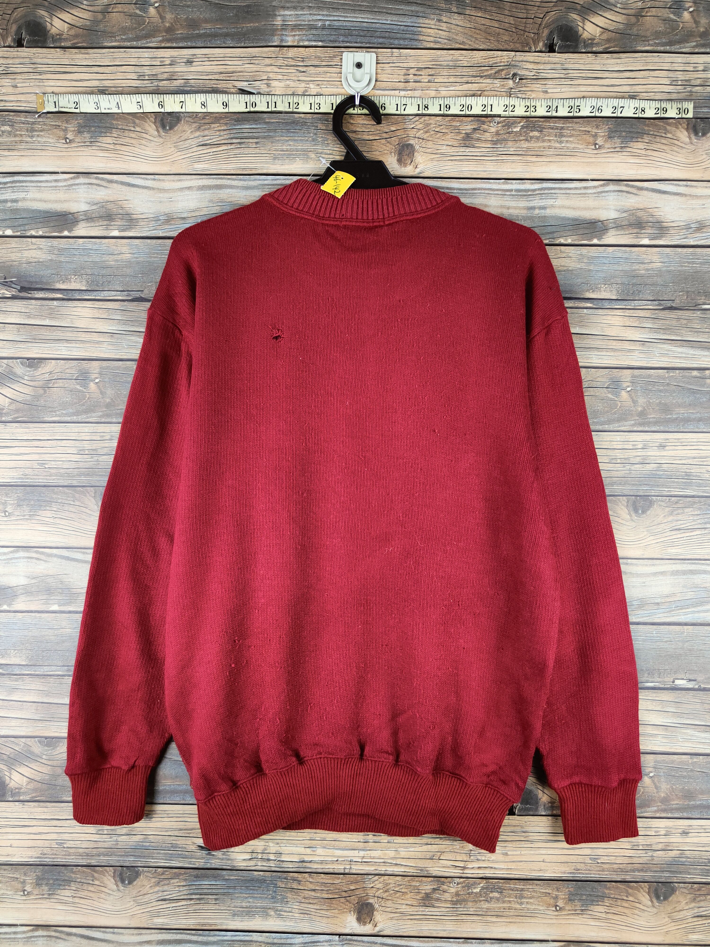 Japanese Brand DL G.Staff Brown Knitwear Sweatshirts #46-142 Size US L / EU 52-54 / 3 - 7 Thumbnail