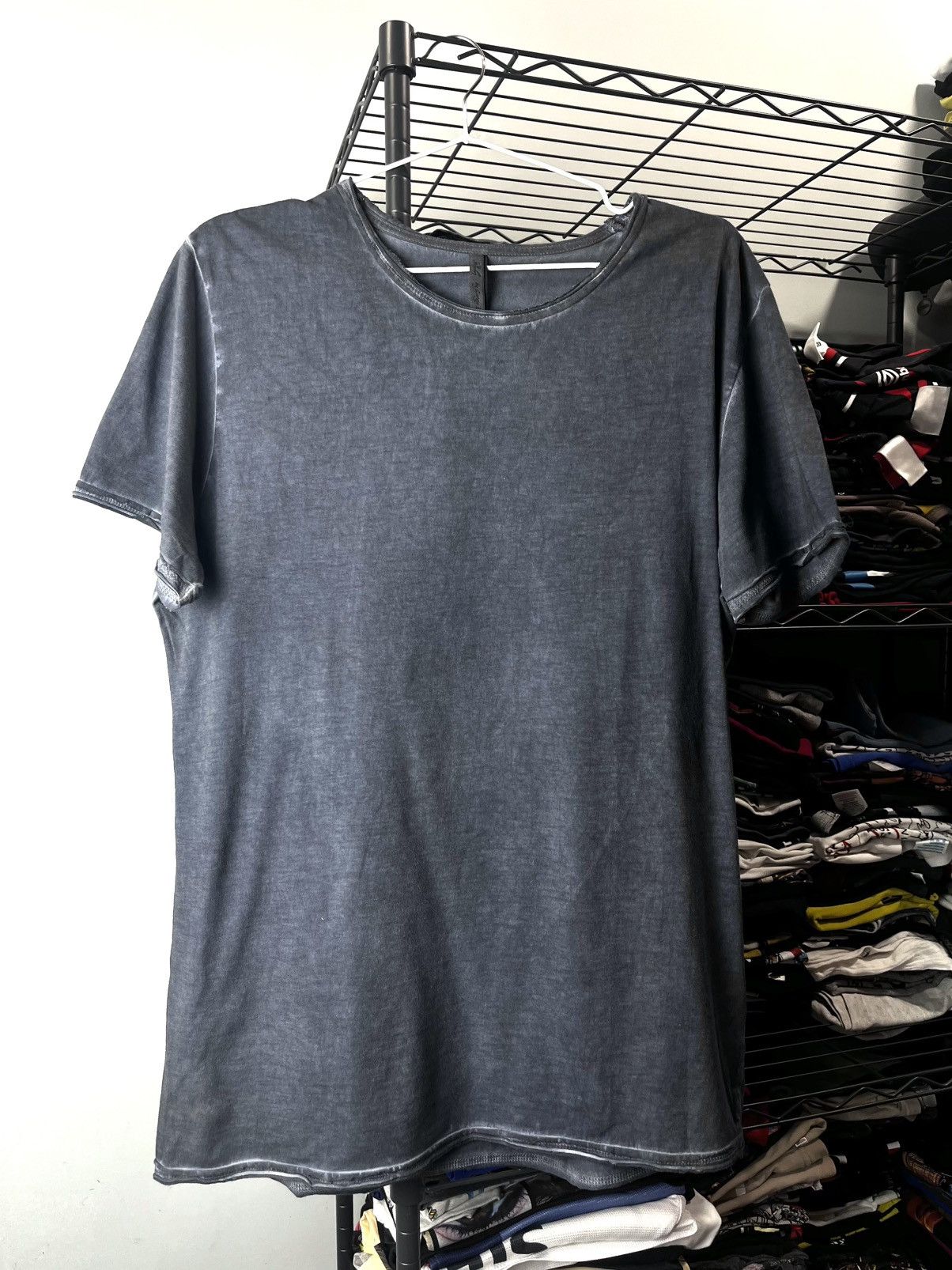 Giorgio Brato WLG By Giorgio Brato Italy Design Washed Garment T Shirt Size US L / EU 52-54 / 3 - 1 Thumbnail