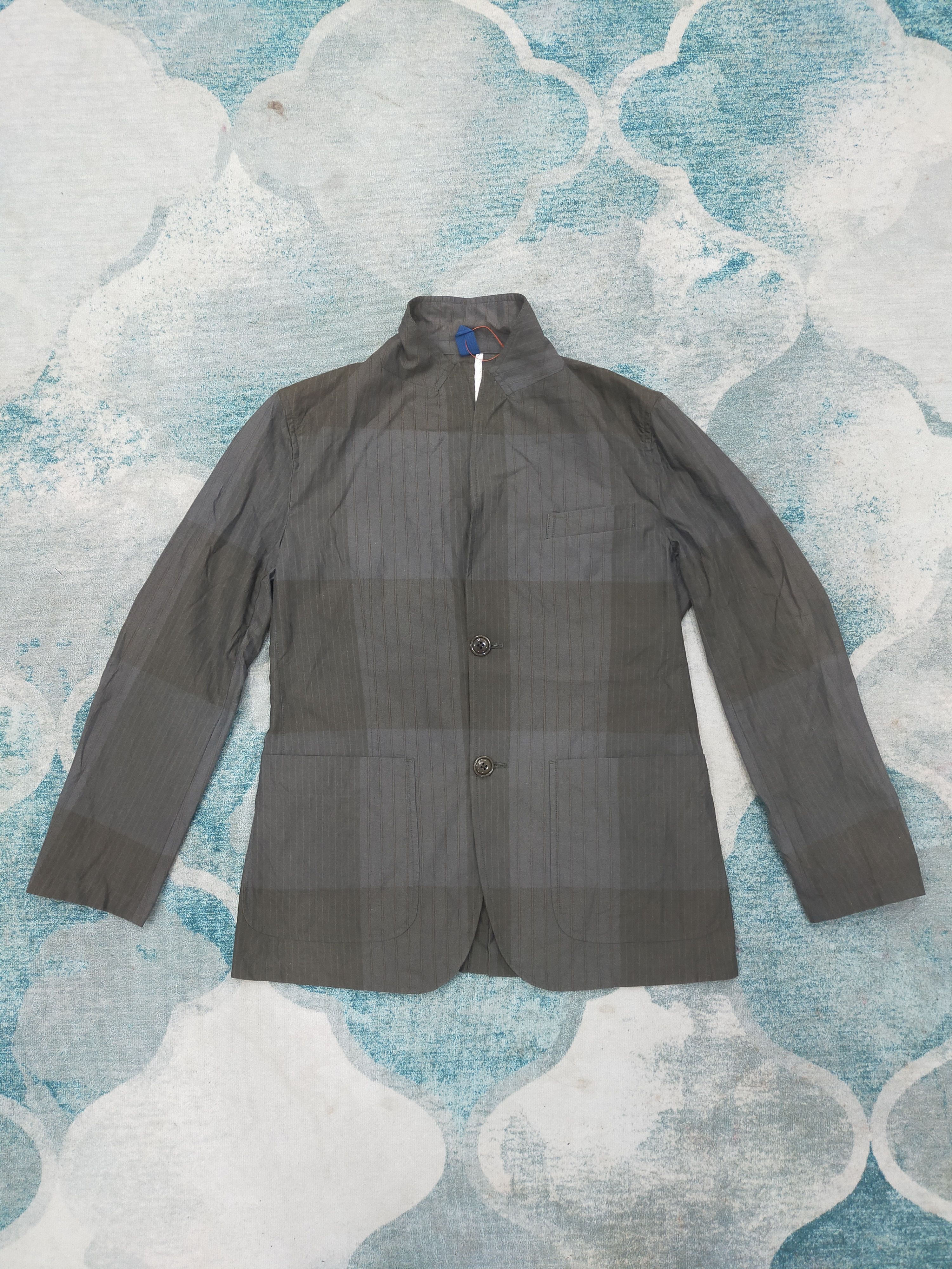 Designer × Japanese Brand × Ts(S) Takuji Suzuki ts(s) jacket like simple checkereda blazer Size 40S - 1 Thumbnail