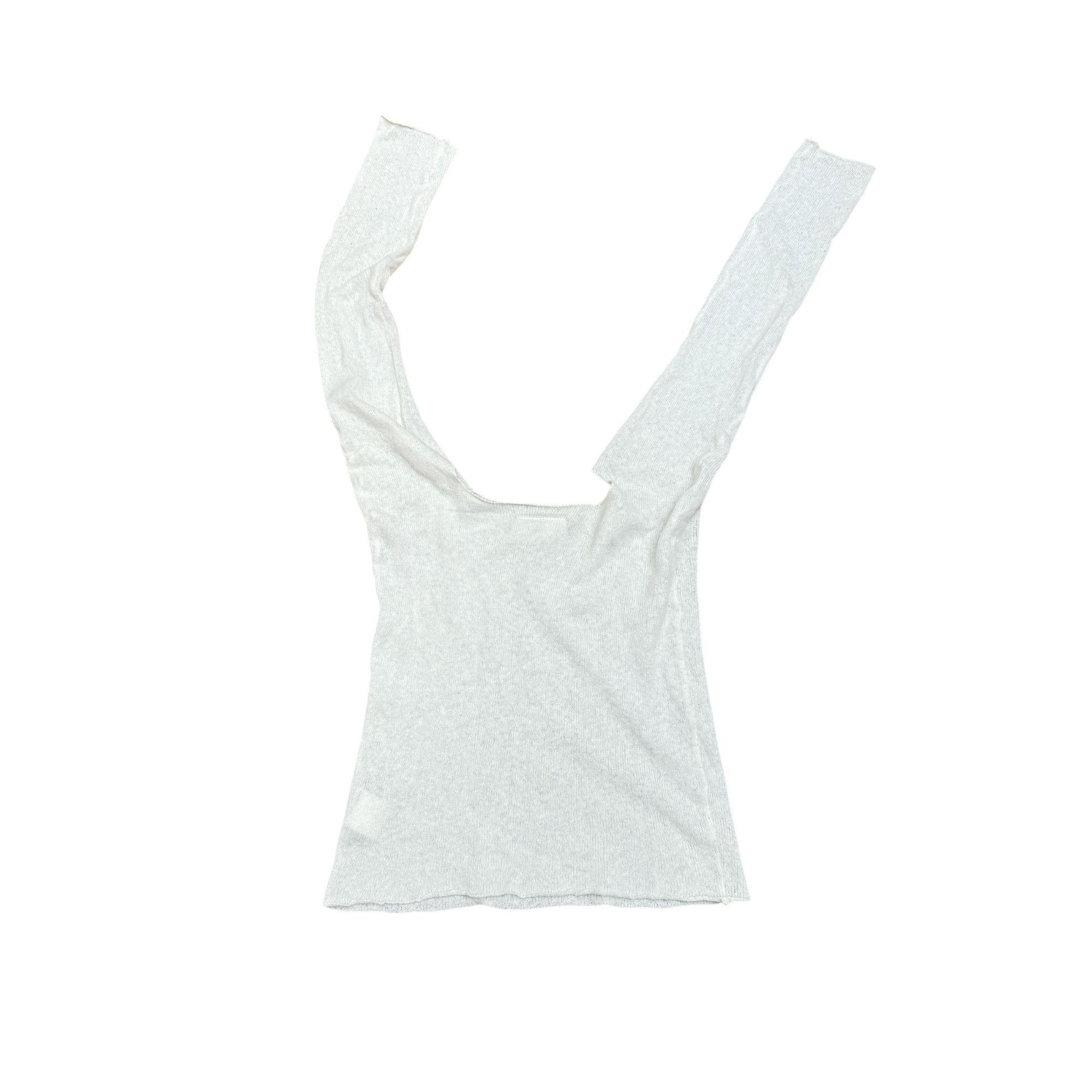 Maison Margiela FW 2005 Ecru Wool Sweater Size L / US 10 / IT 46 - 1 Thumbnail