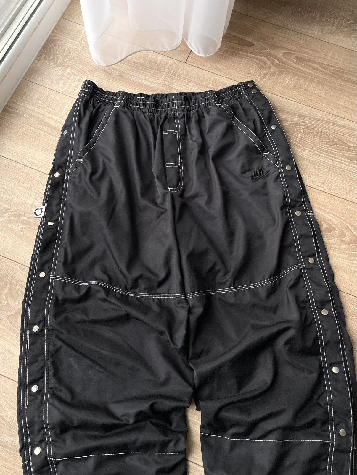 Nike Vintage Nike Challenge Court Agassi Tear Away Track Pants Size US 32 / EU 48 - 2 Thumbnail