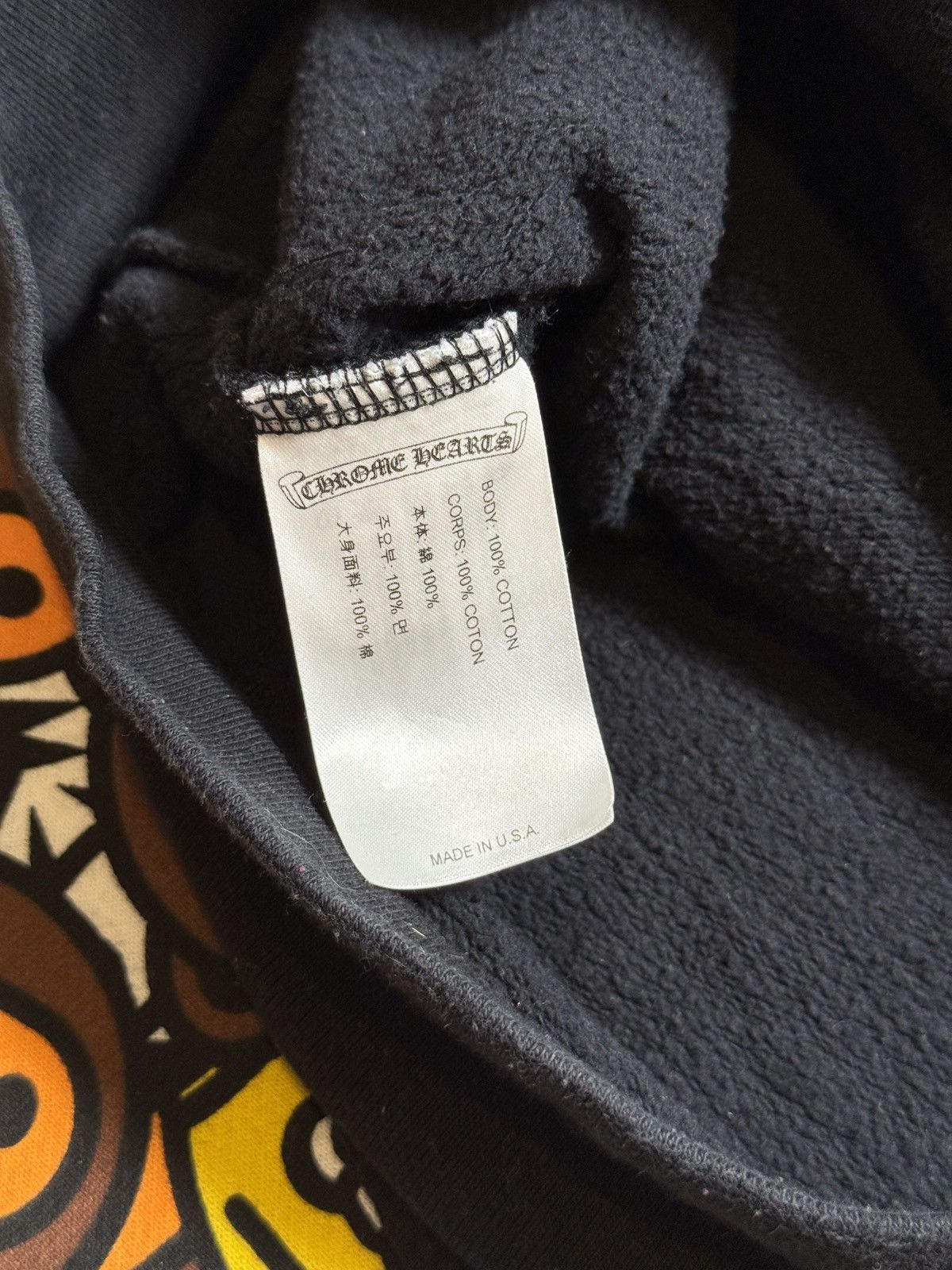 Chrome Hearts Chrome Hearts Black Multi Cross Logo Hoodie Size US S / EU 44-46 / 1 - 9 Thumbnail