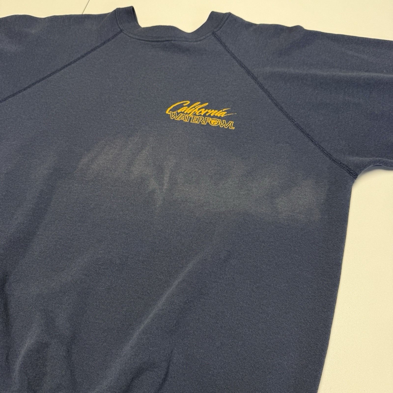 Vintage Vintage 80s California Waterfowl Sweatshirt Mens XL 23x25 Size US XL / EU 56 / 4 - 4 Thumbnail