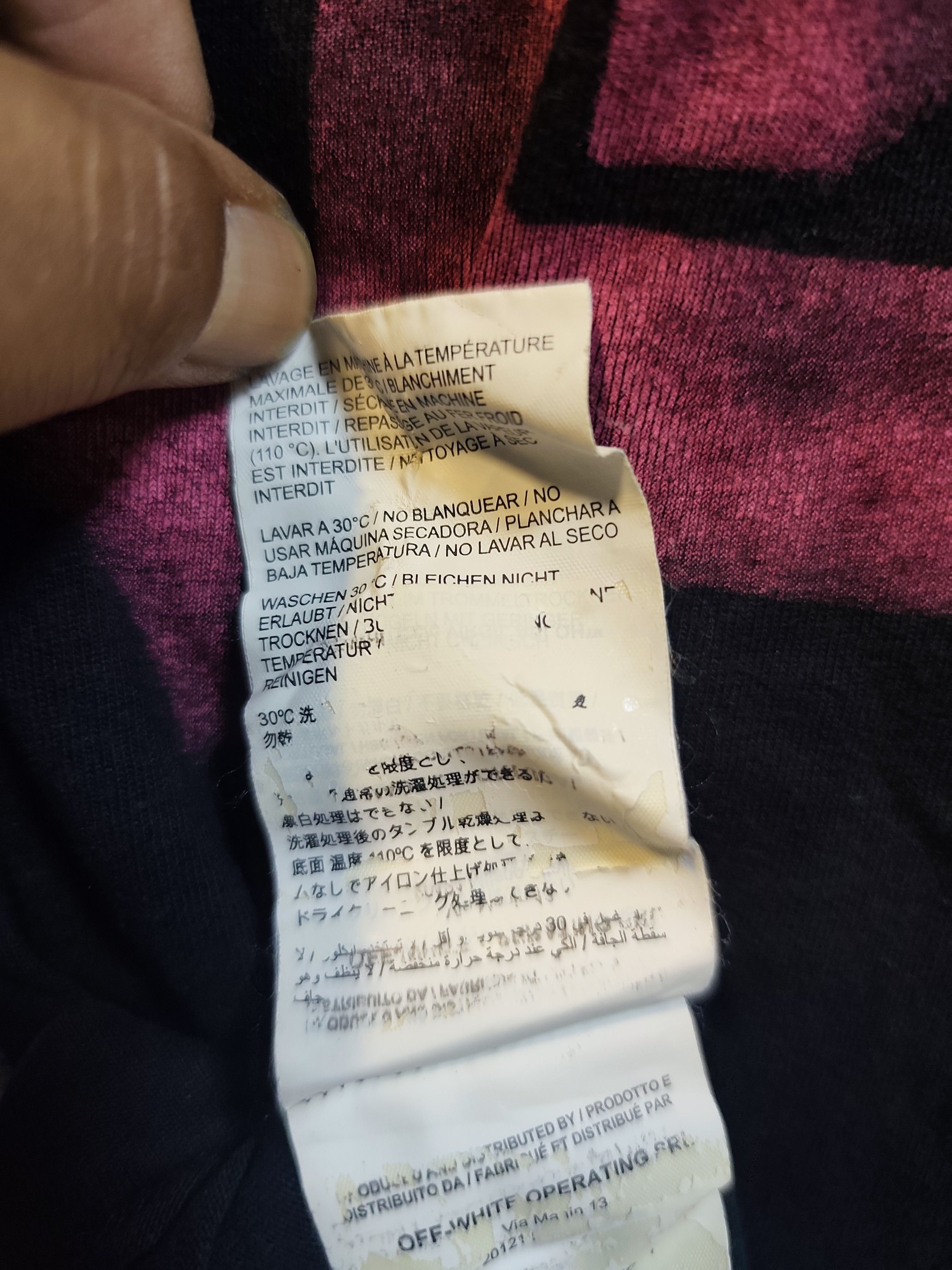Off-White Off-White Impressionism Long Sleeve Shirt Size US S / EU 44-46 / 1 - 12 Thumbnail