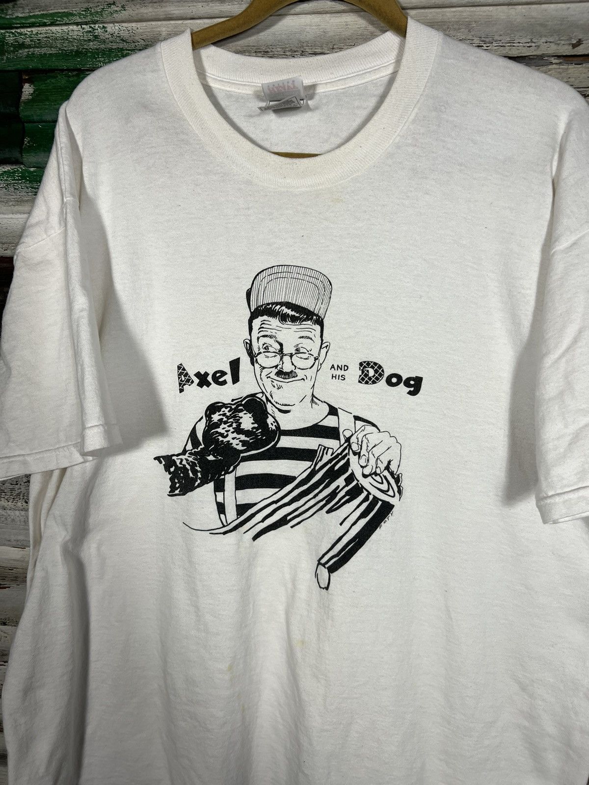 Vintage Vintage Axel and his Dog Shirt Size US XXL / EU 58 / 5 - 3 Thumbnail