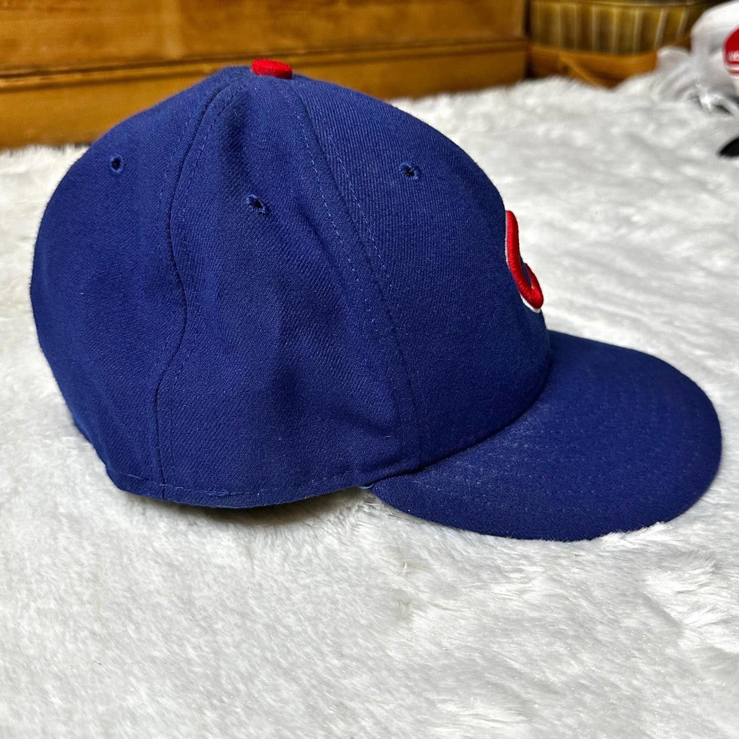 New Era × Vintage Vintage New Era Chicago Cubs Fitted Hat 7 3/4 MLB Baseball Size ONE SIZE - 5 Thumbnail